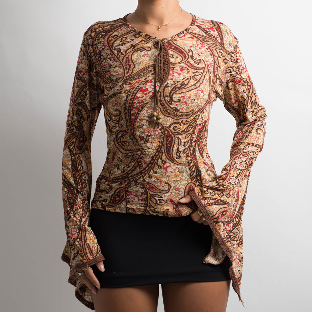 BOHO LONG SLEEVE TOP