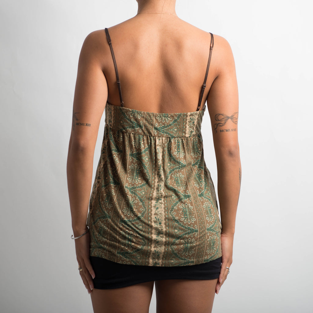 PAISLEY BABYDOLL CAMISOLE