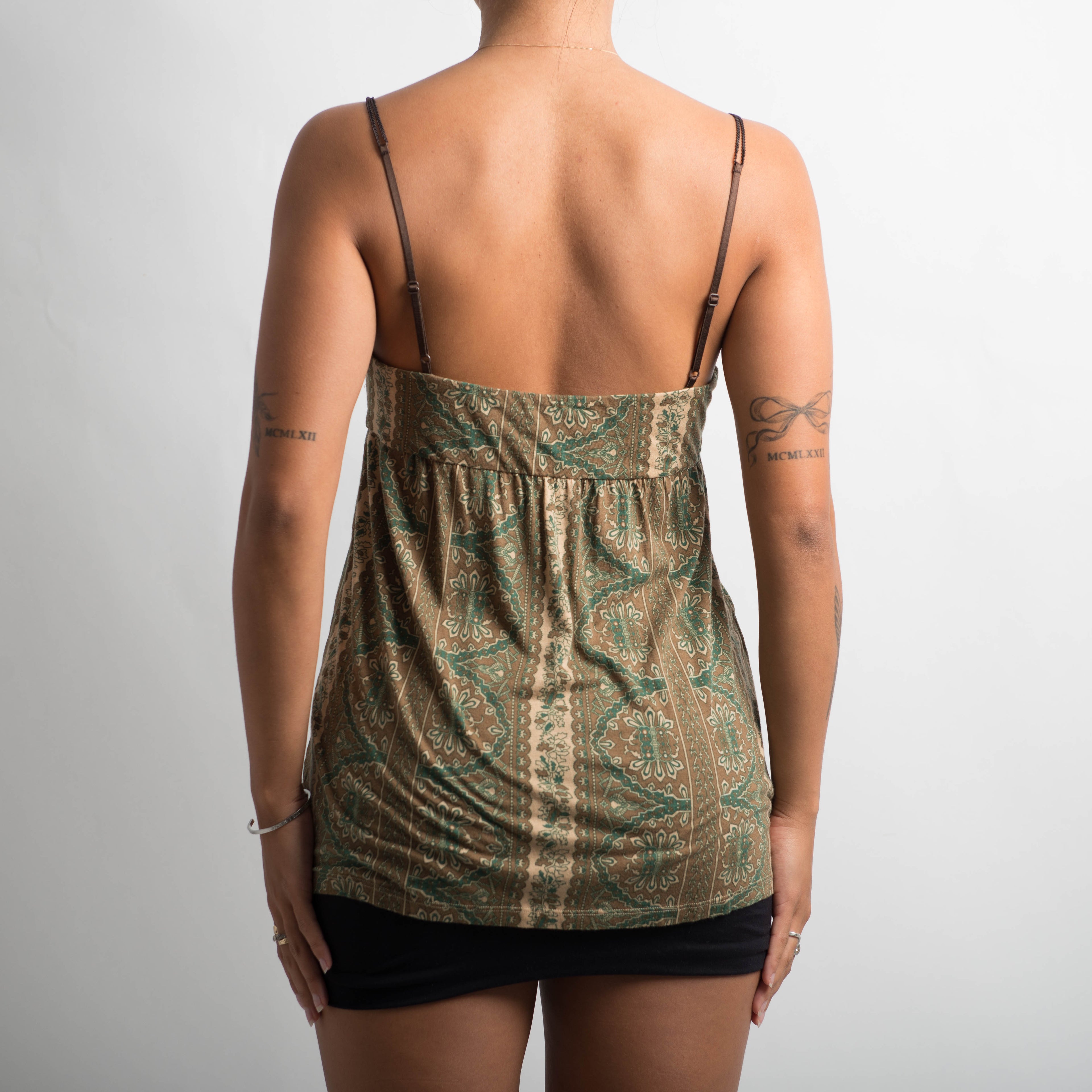 PAISLEY BABYDOLL CAMISOLE