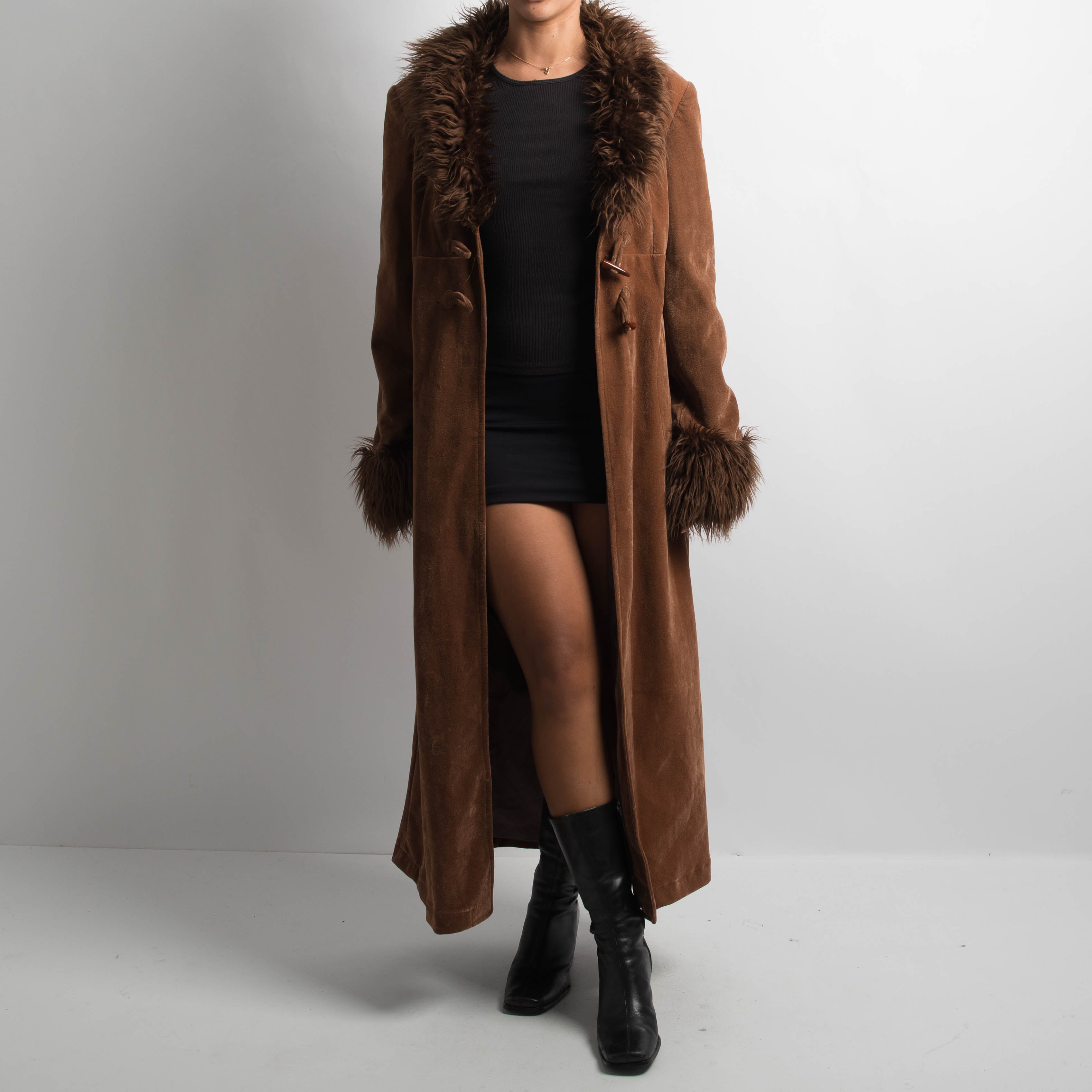 BROWN PENNY LANE COAT
