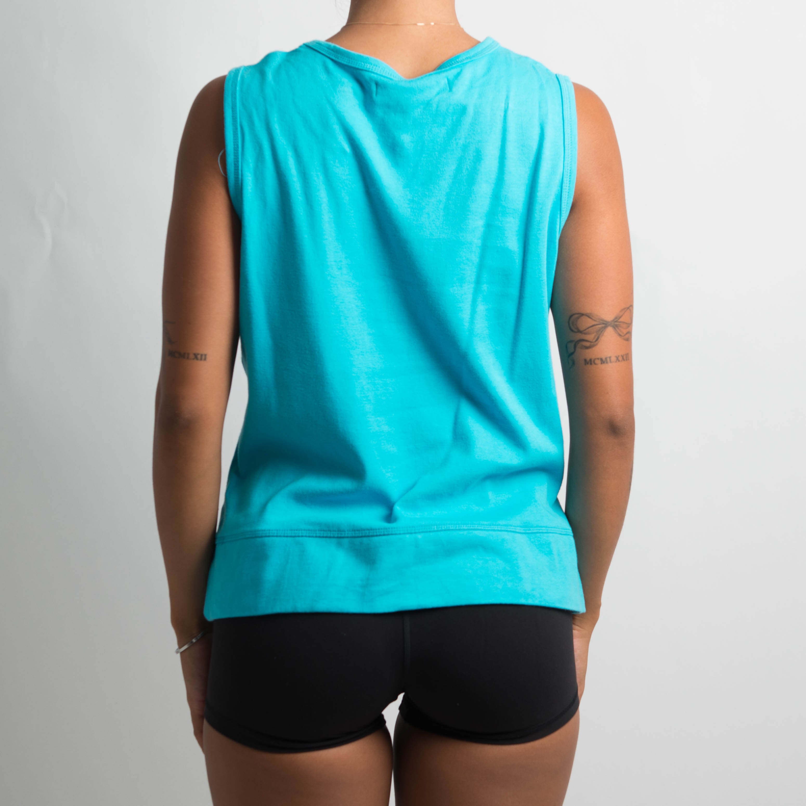 BRIGHT BLUE SLEEVELESS TANK