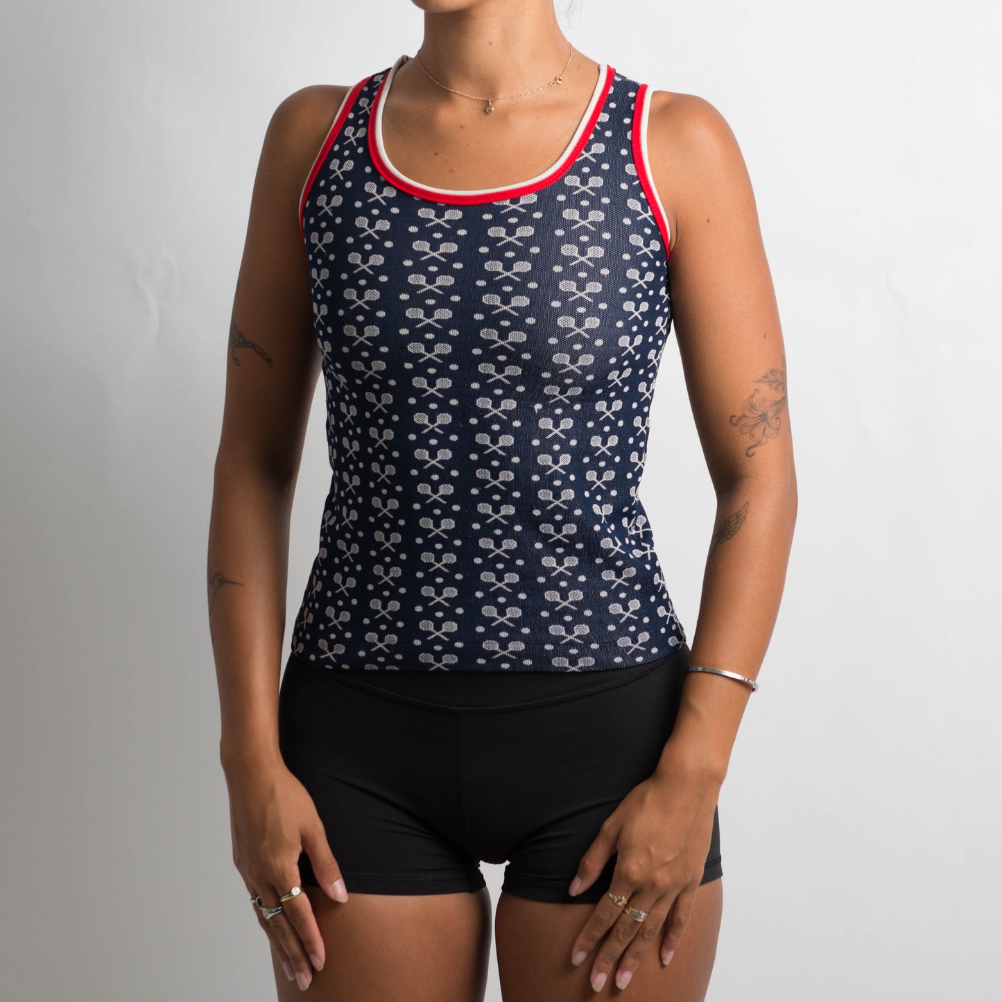 PATTERNED TANK TOP