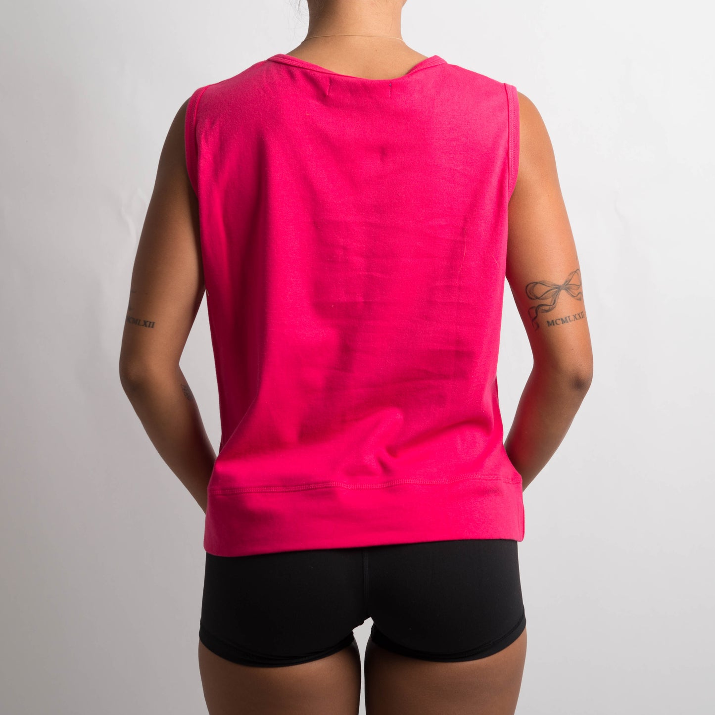 RASPBERRY SLEEVELESS TANK