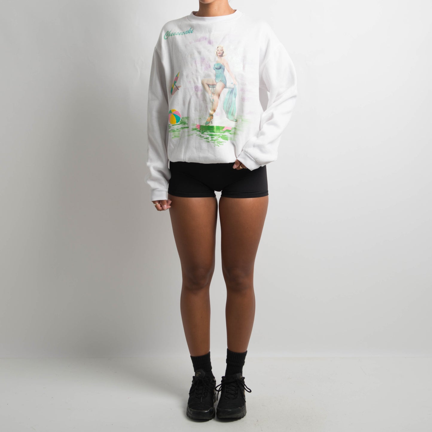 MARILYN MONROE FLEECE CREWNECK