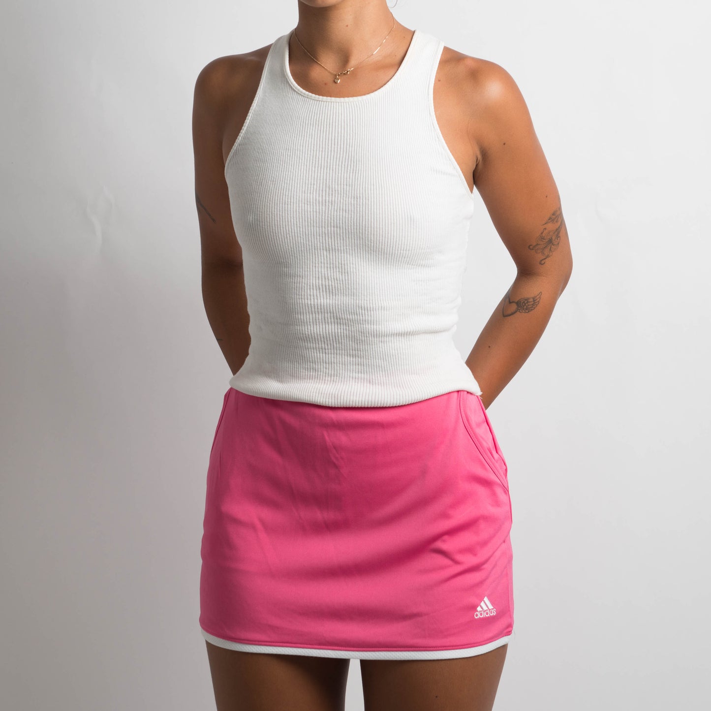 PINK ADIDAS SKORT