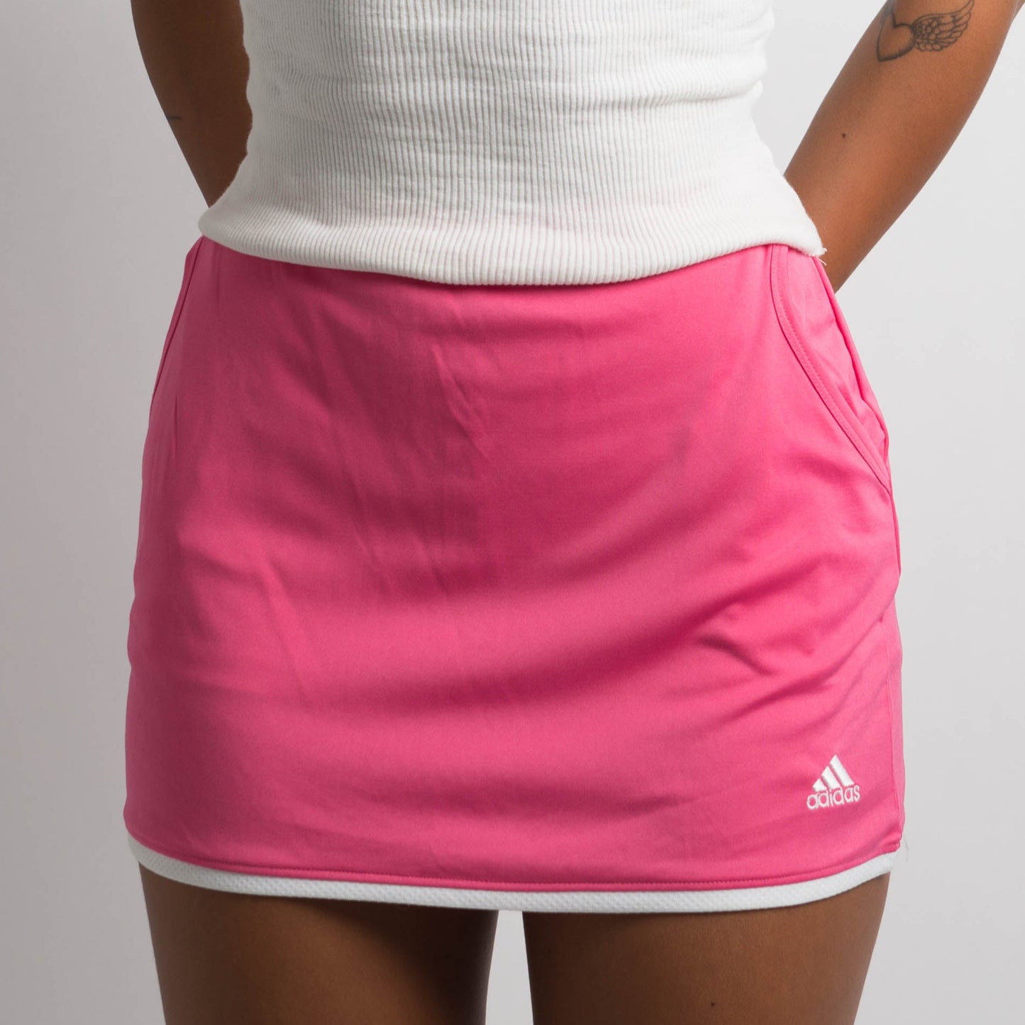 PINK ADIDAS SKORT