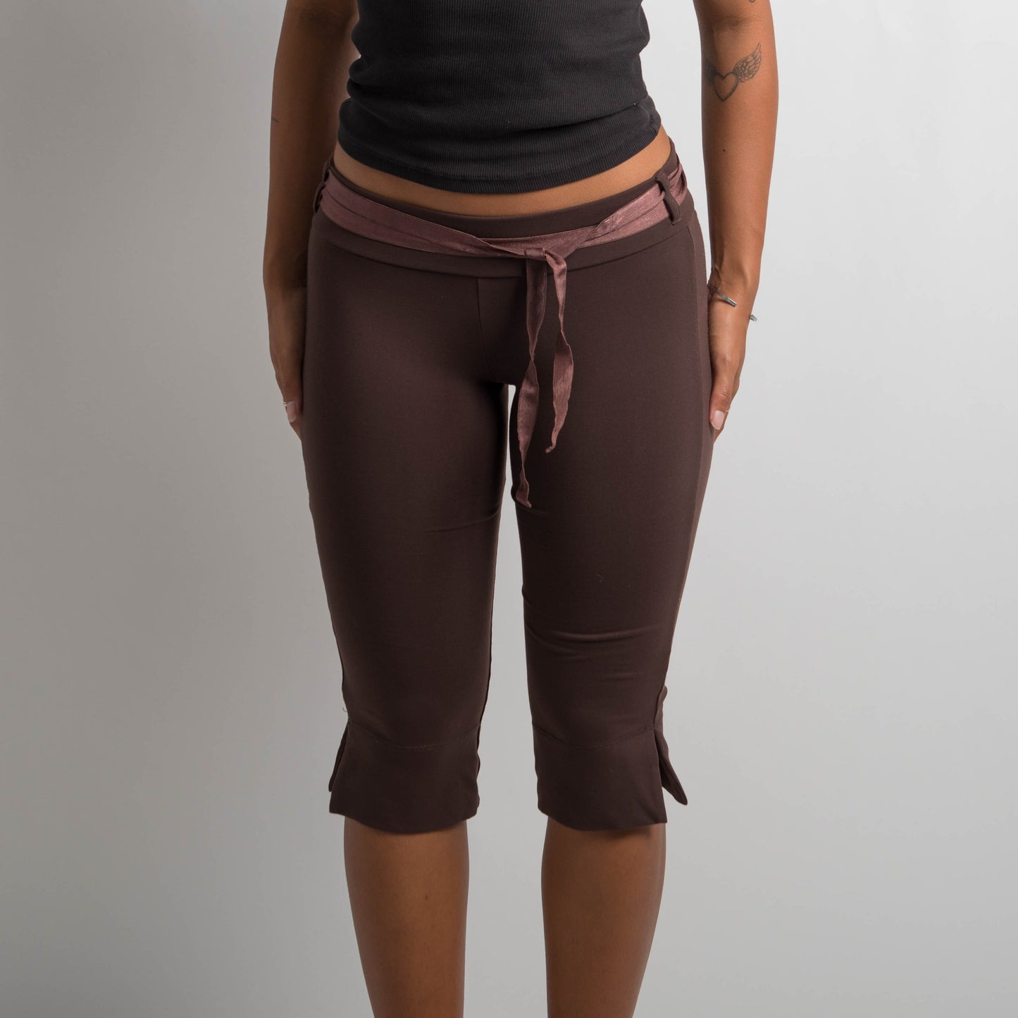 BROWN CAPRI LEGGINGS