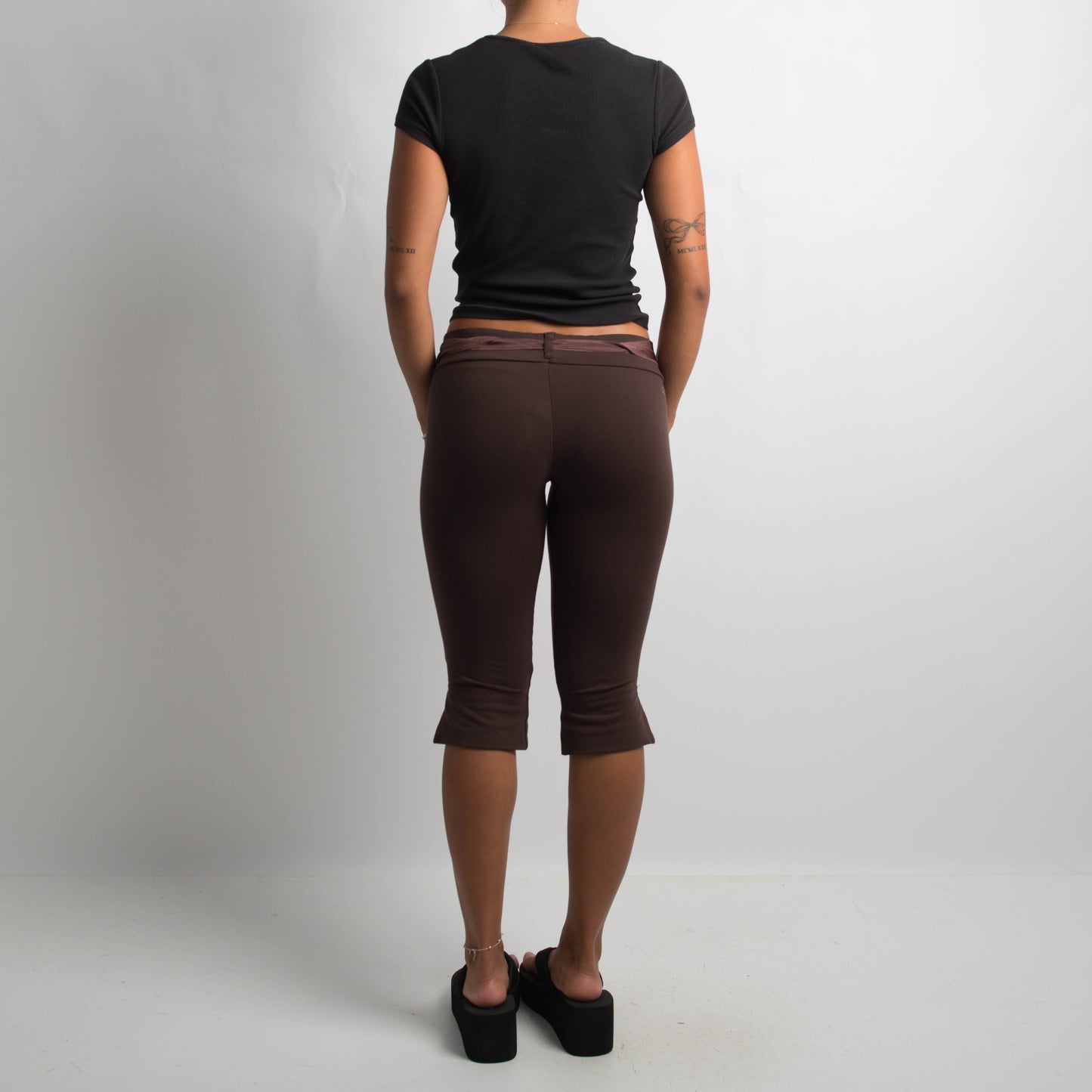 BROWN CAPRI LEGGINGS