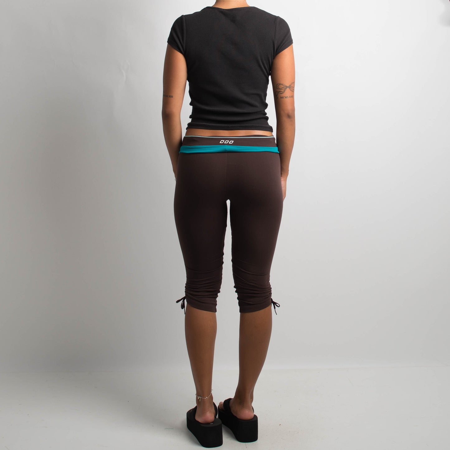 BROWN CAPRI LEGGINGS