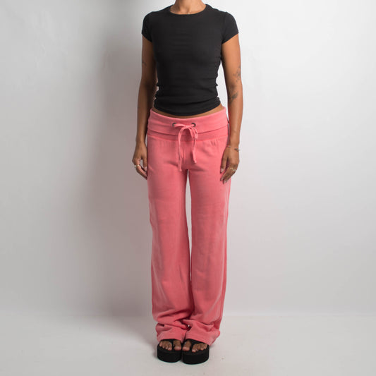 PINK FLARED SWEATPANTS