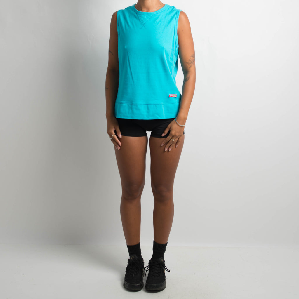 BRIGHT BLUE SLEEVELESS TANK