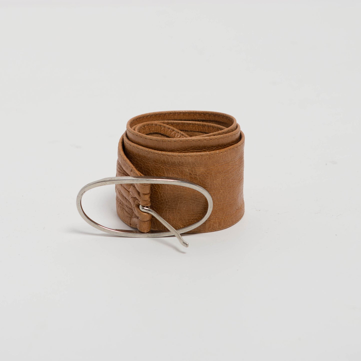 SOFT TAN LEATHER BELT