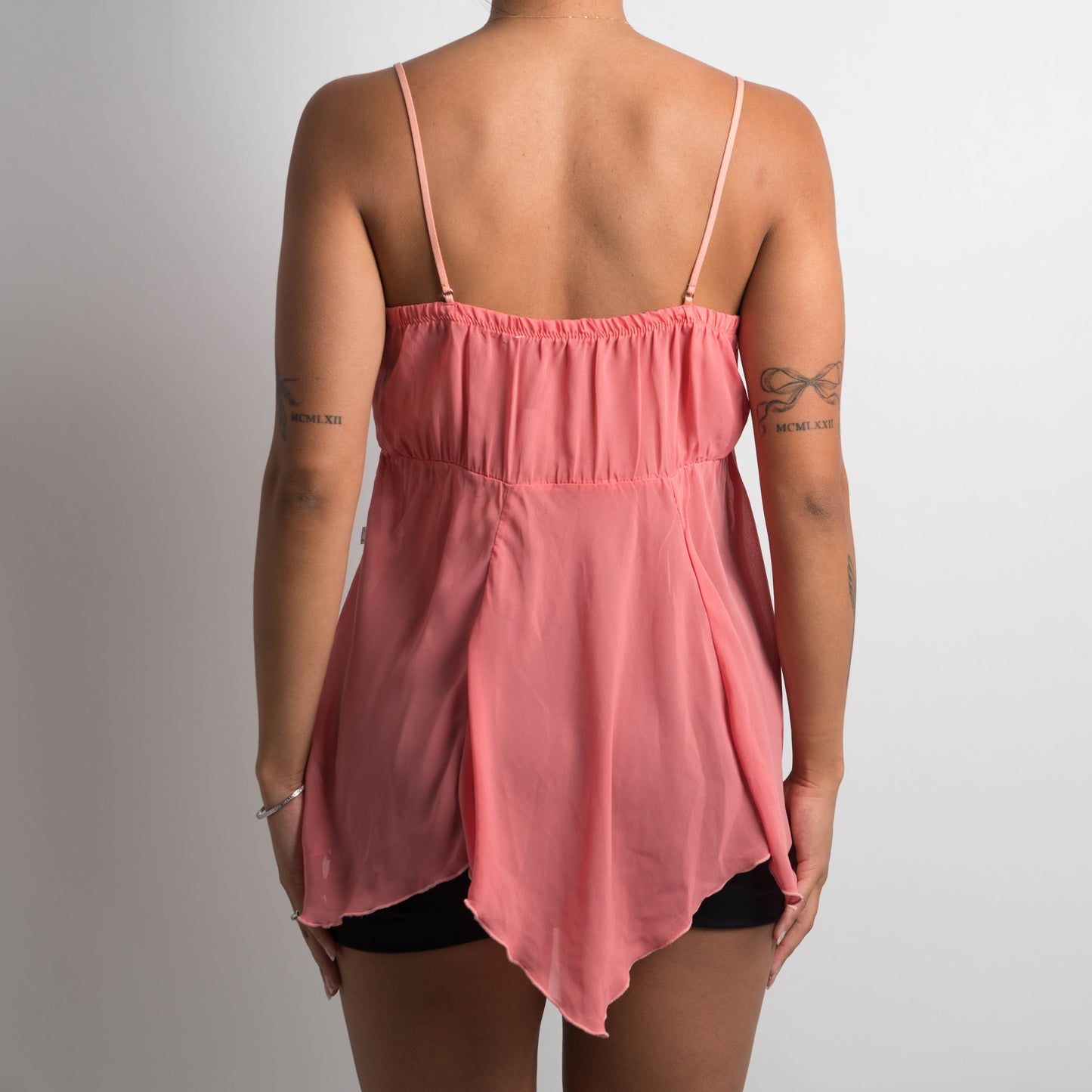 PINK BABYDOLL CAMISOLE