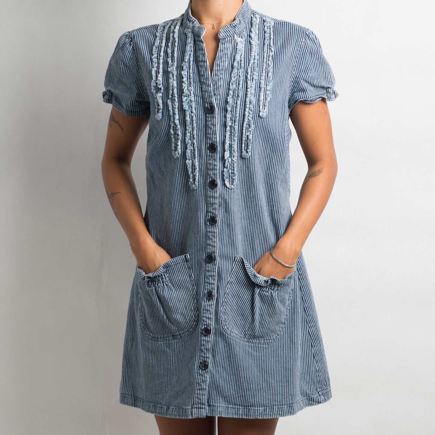 DENIM TUNIC DRESS