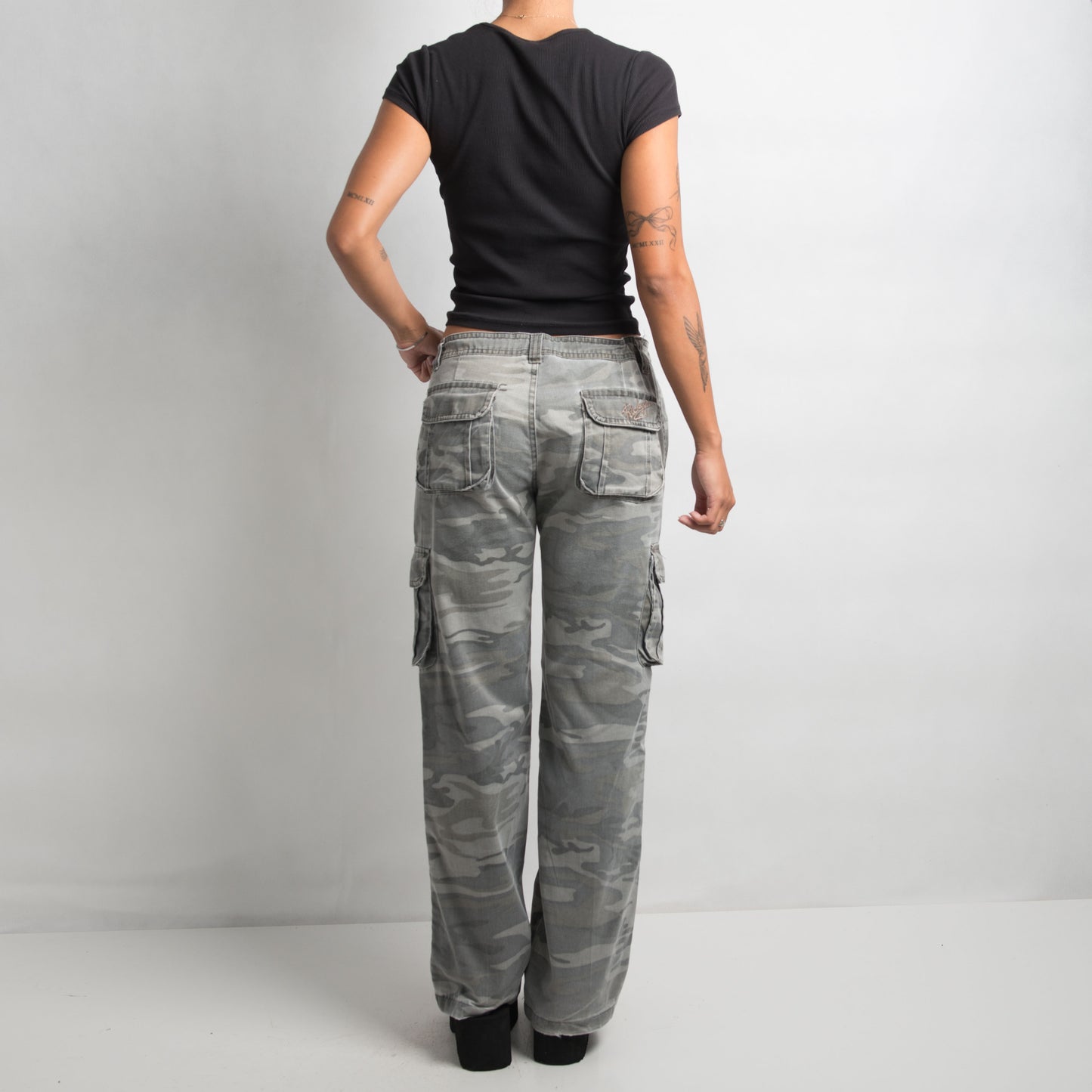 PANTALON CAMOUFLAGE GRIS