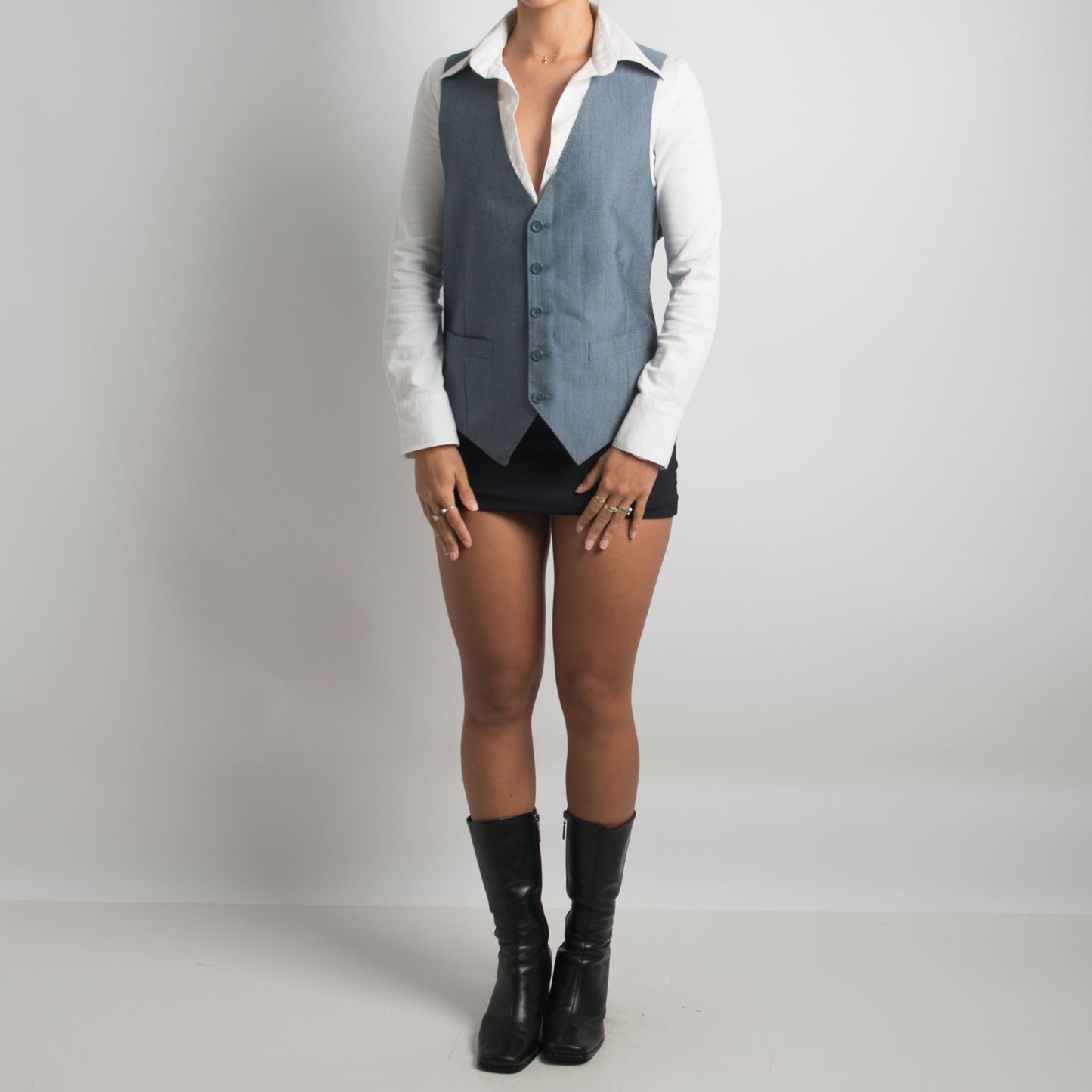 BLUE WAISTCOAT VEST