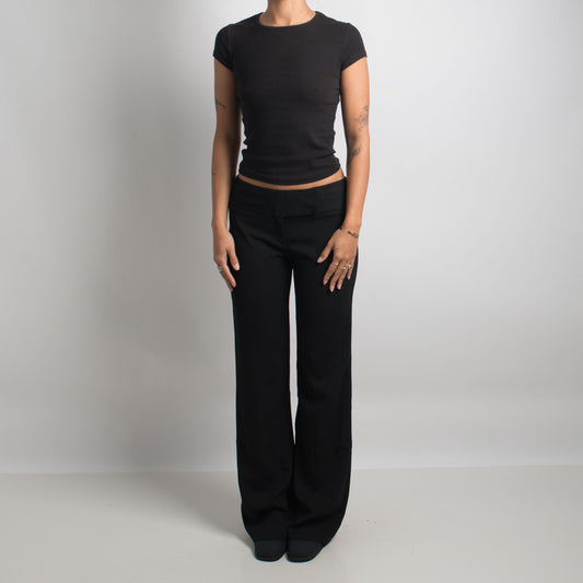 SLINKY BLACK TROUSERS