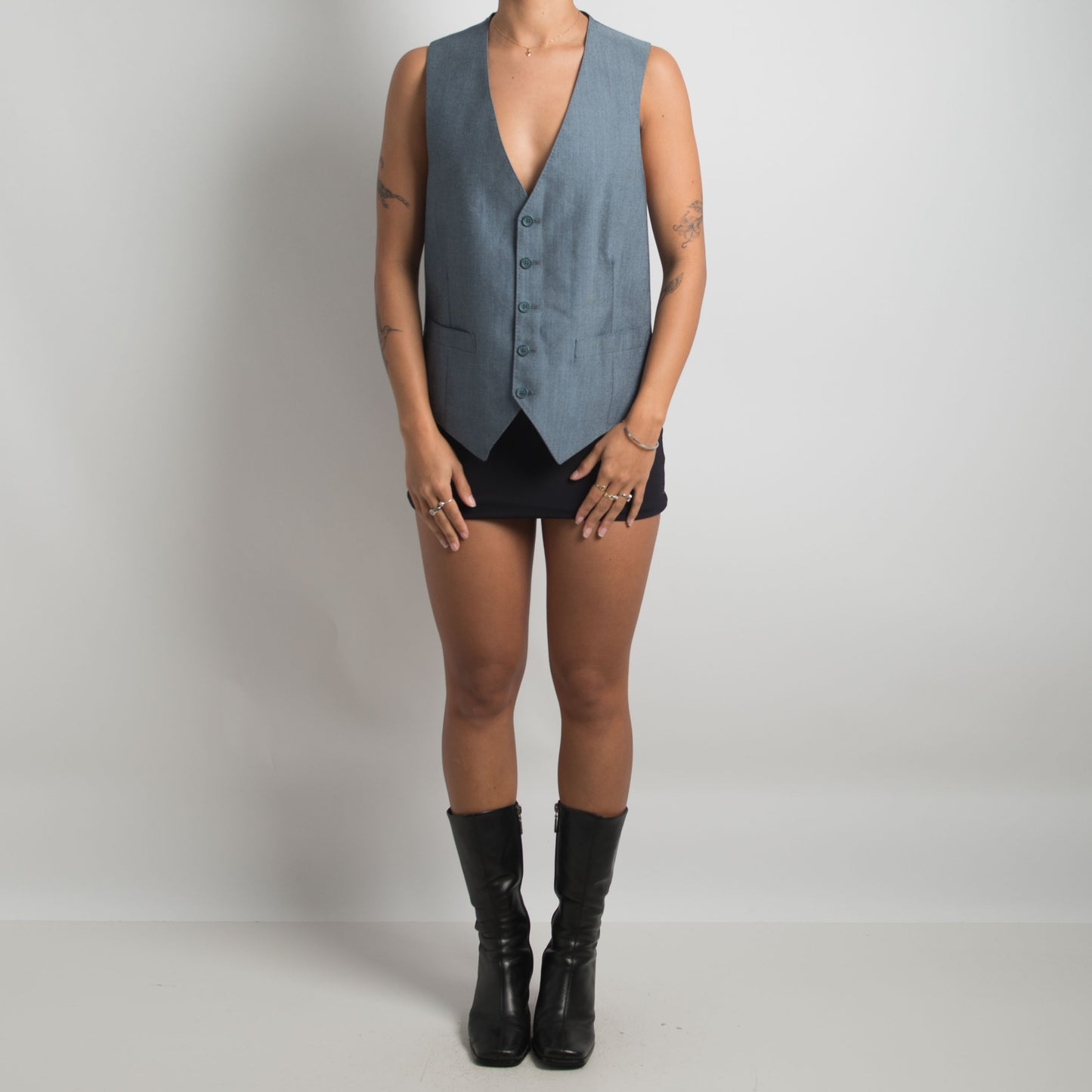 BLUE WAISTCOAT VEST