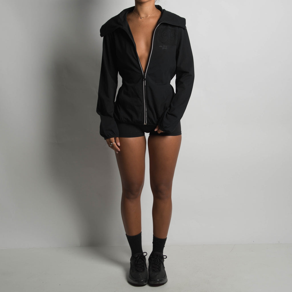 BLACK ZIP JACKET