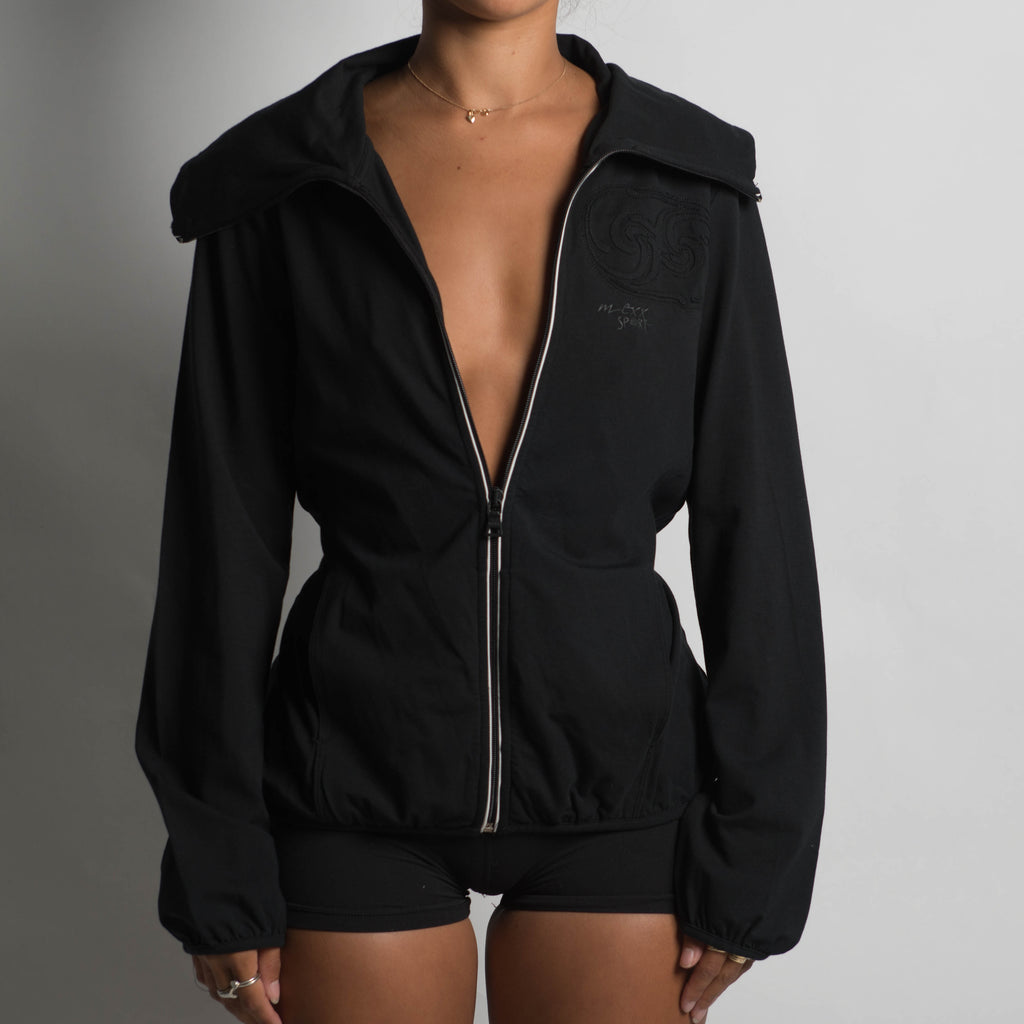 BLACK ZIP JACKET