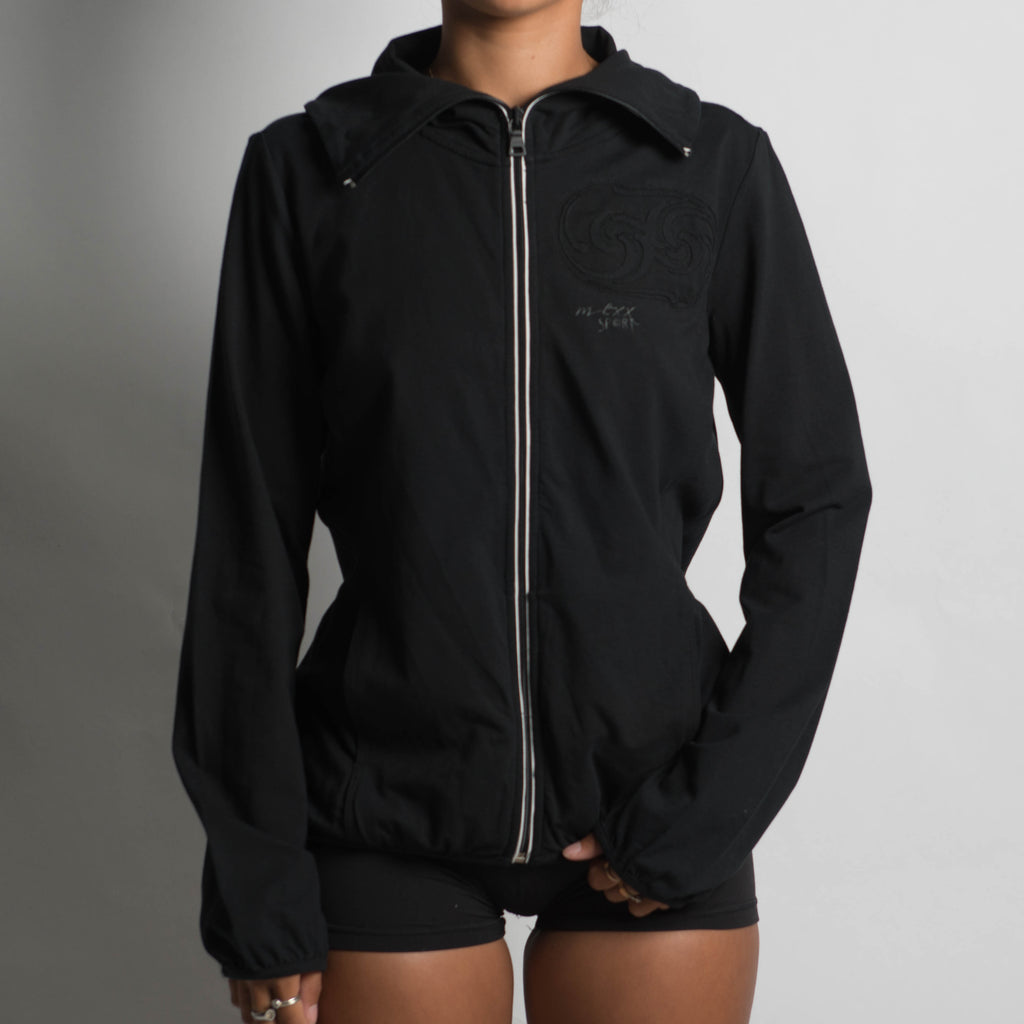 BLACK ZIP JACKET