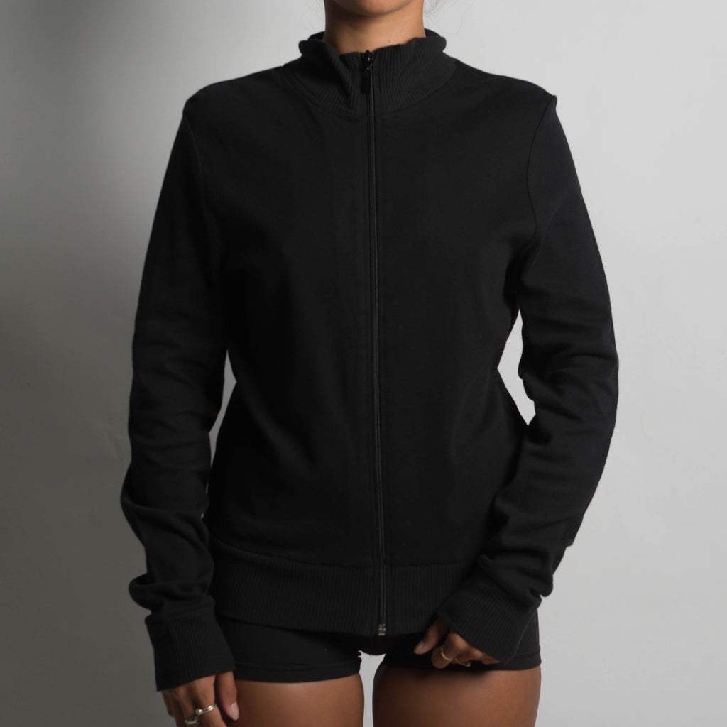 BLACK ZIP JACKET