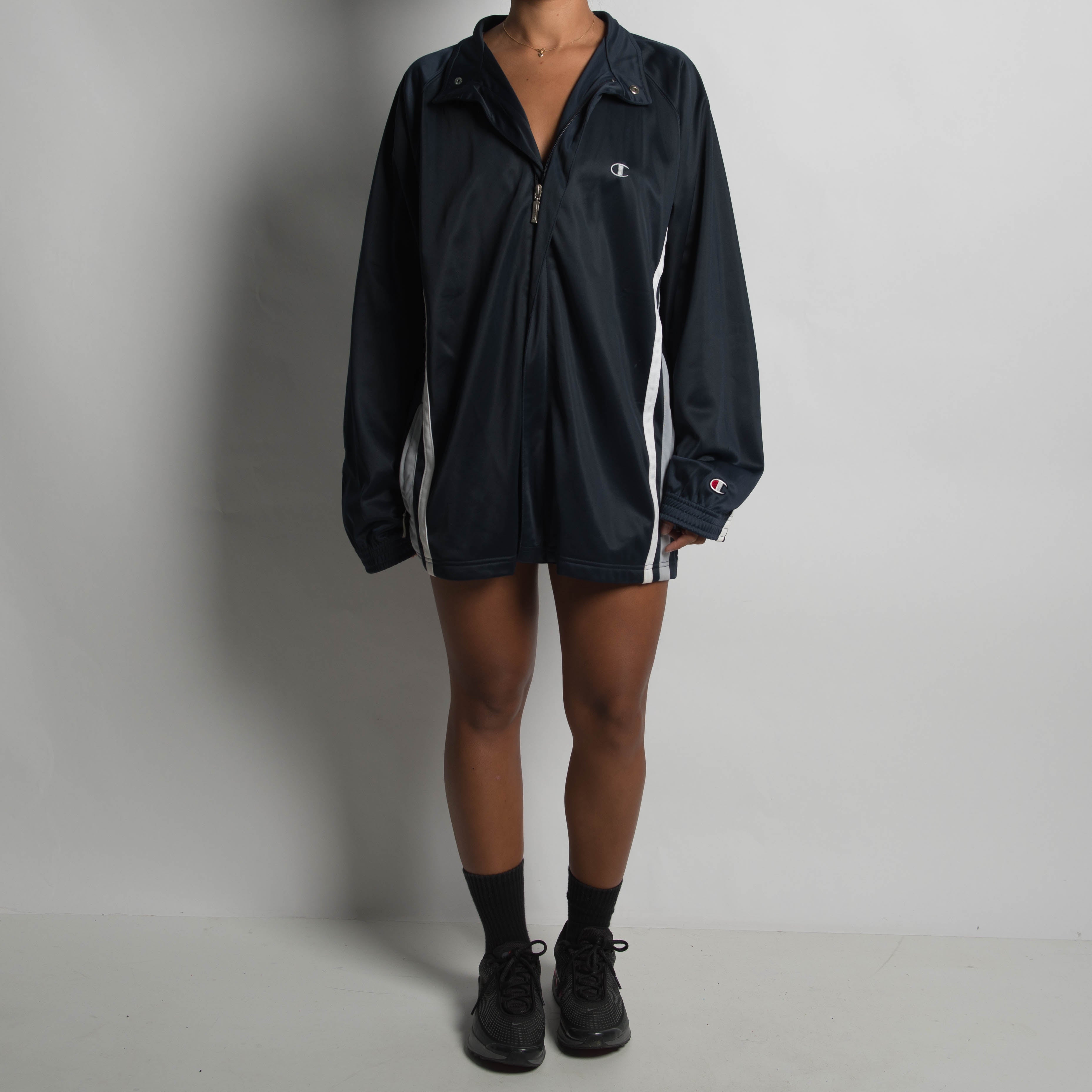 NAVY CHAMPION TRACK JACKET