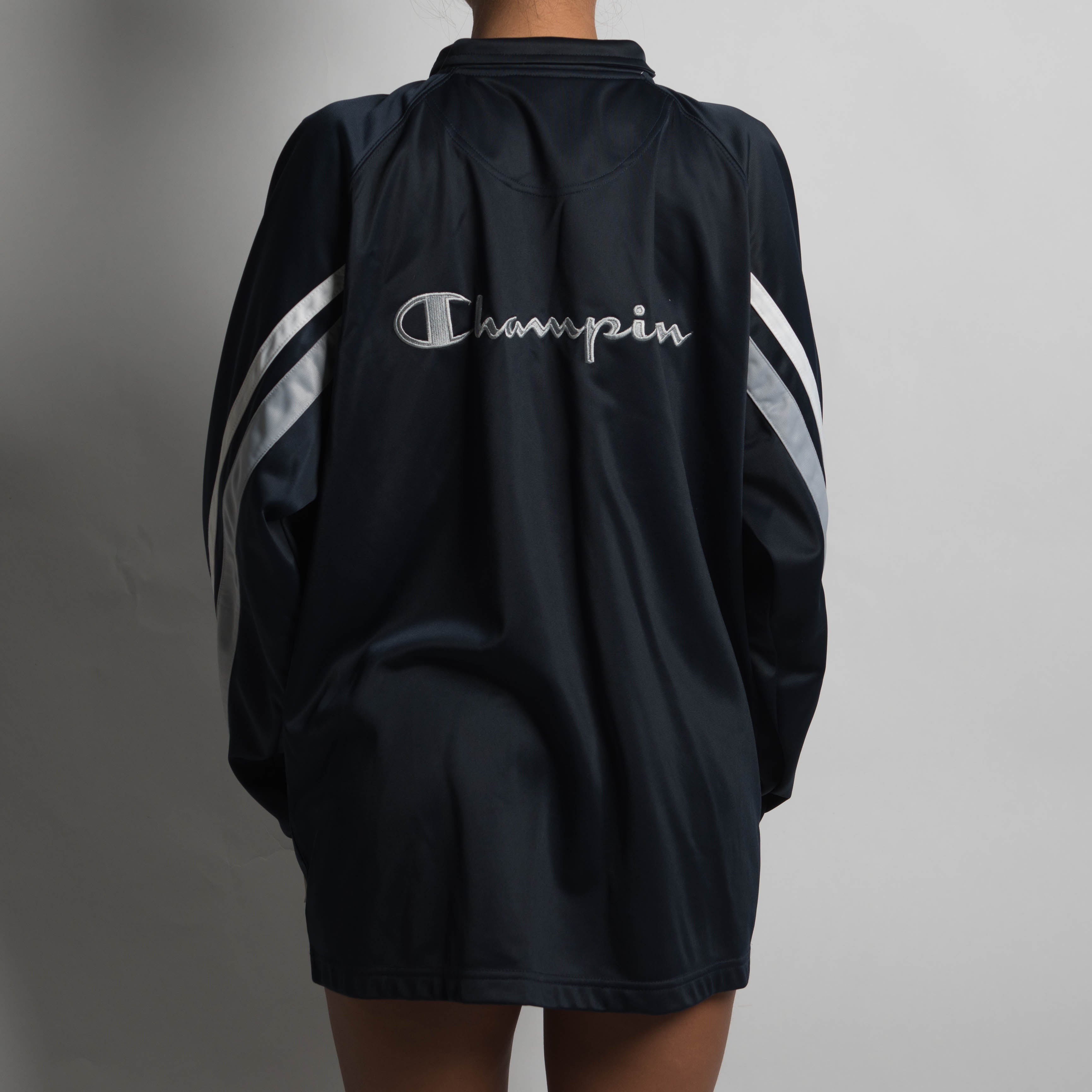 NAVY CHAMPION TRACK JACKET