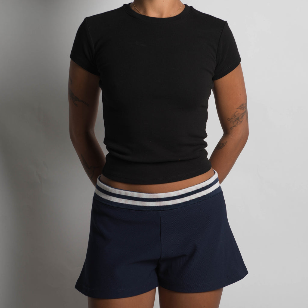 NAVY LOUNGE SHORTS