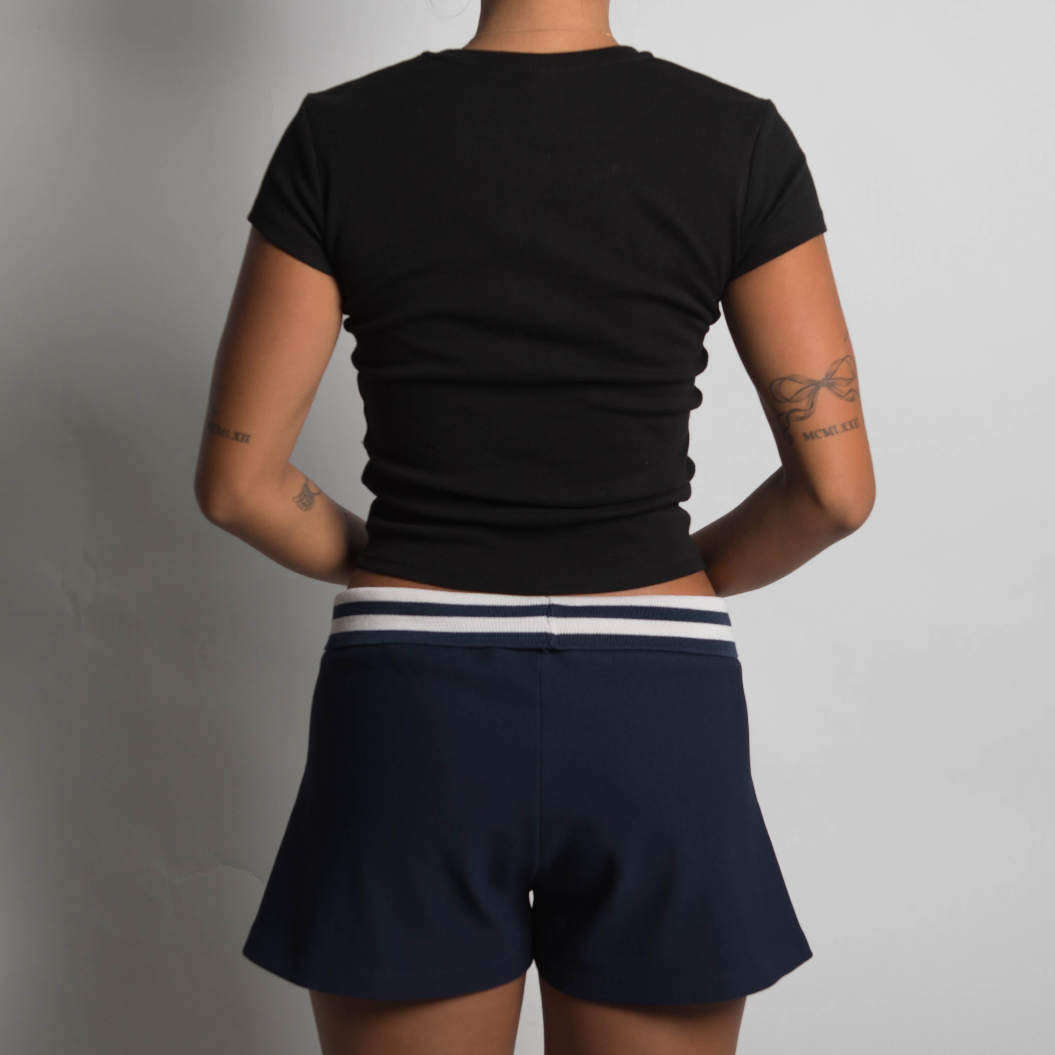 NAVY LOUNGE SHORTS