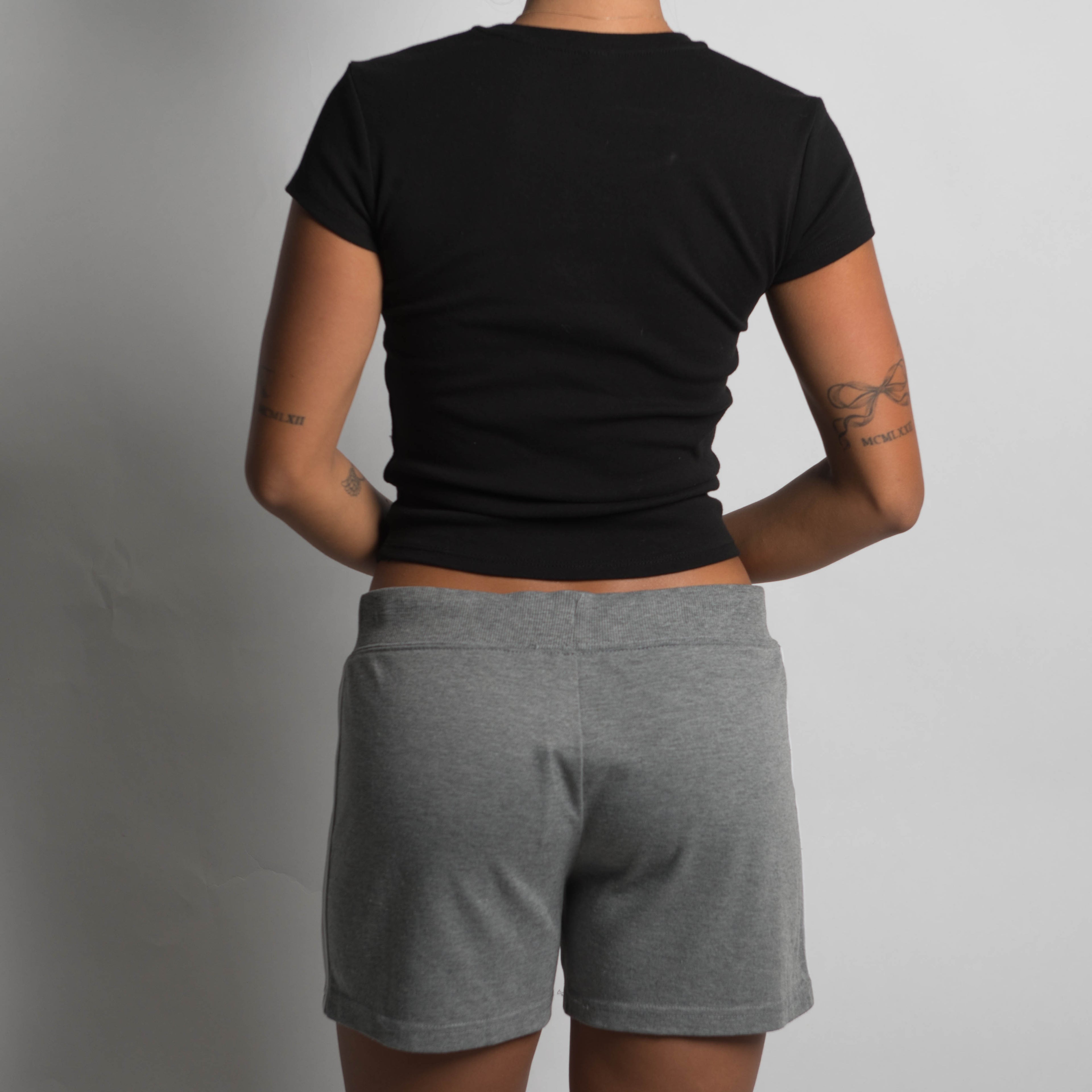 GREY LOUNGE SHORTS