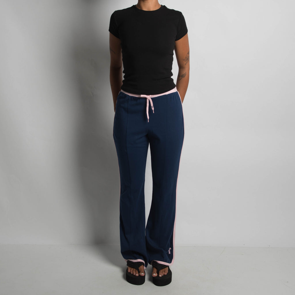 NAVY FLARED LOUNGE PANTS