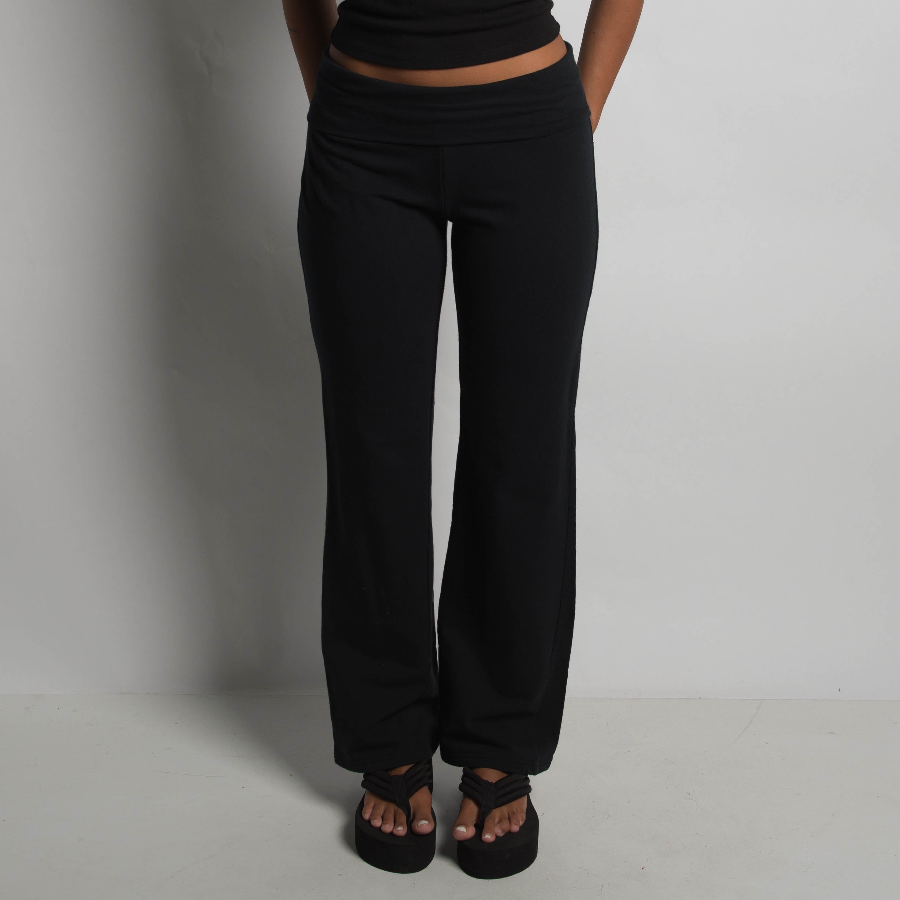 FOLD OVER FLARE LEGGINGS