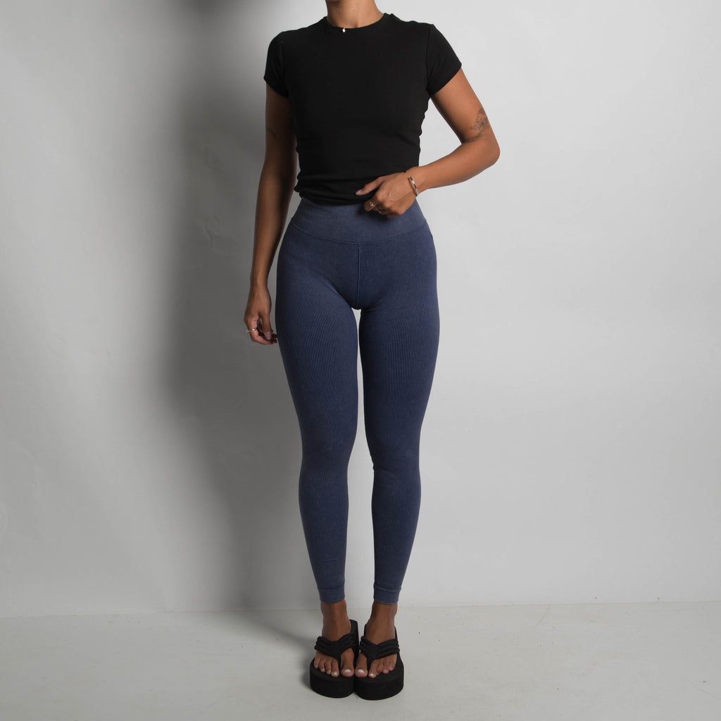 BLUE SEAMLESS TIGHTS