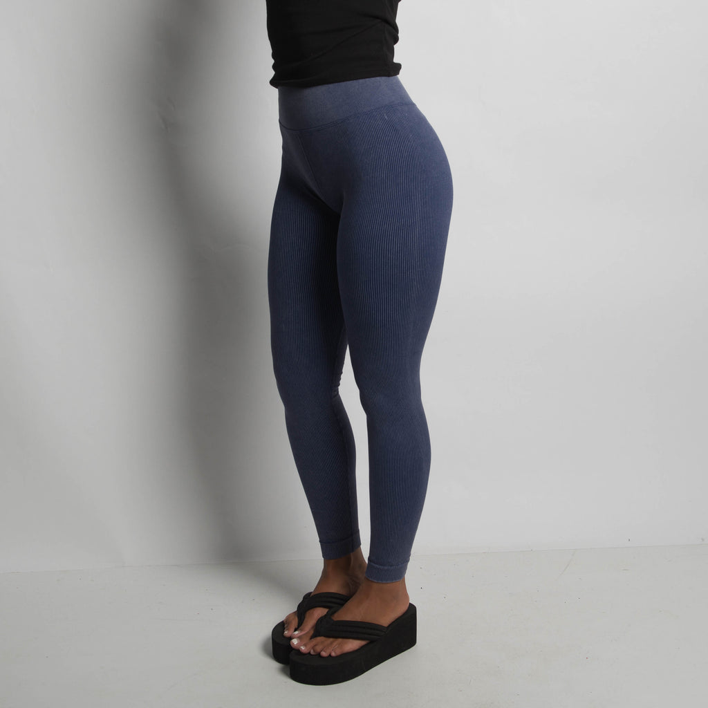 BLUE SEAMLESS TIGHTS