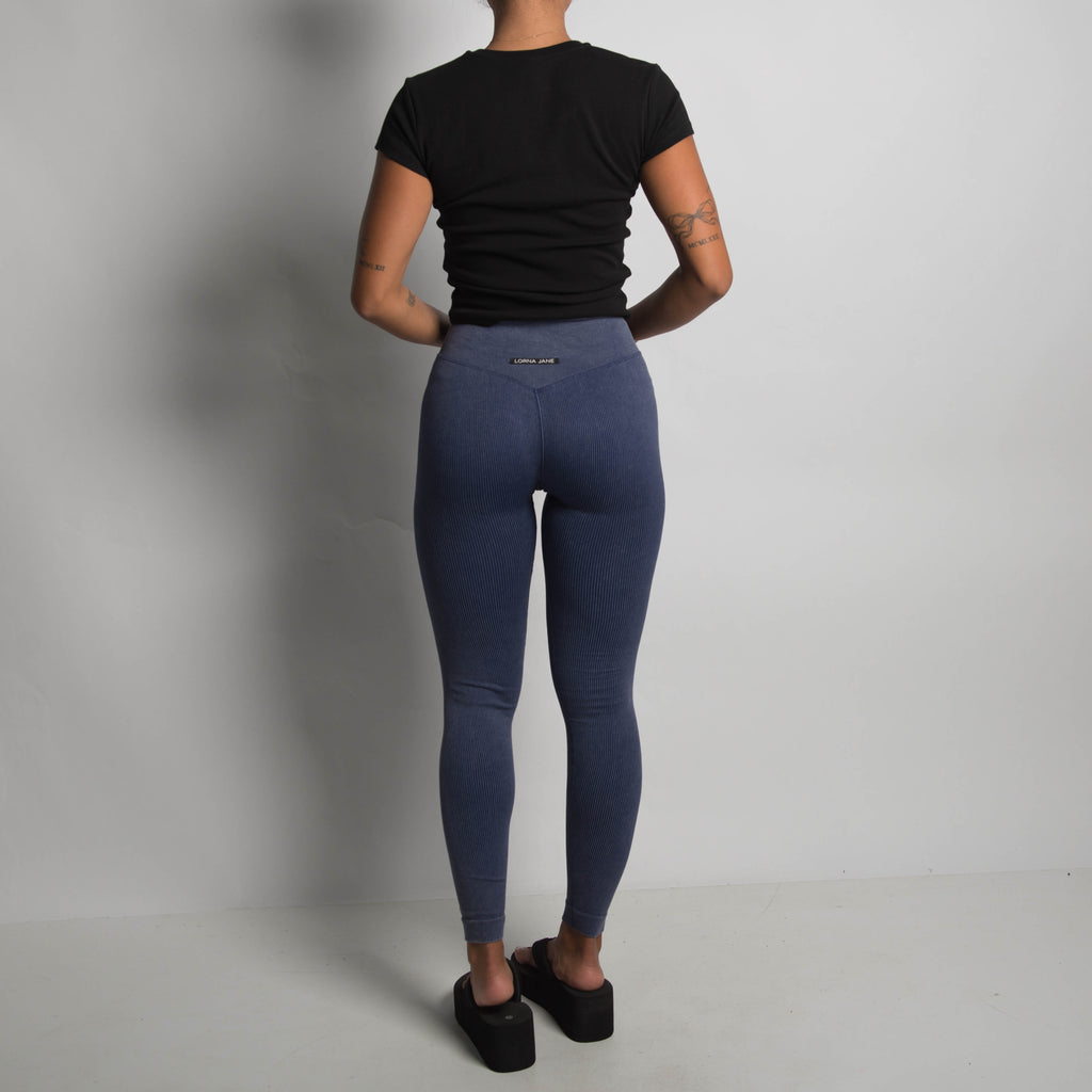 BLUE SEAMLESS TIGHTS