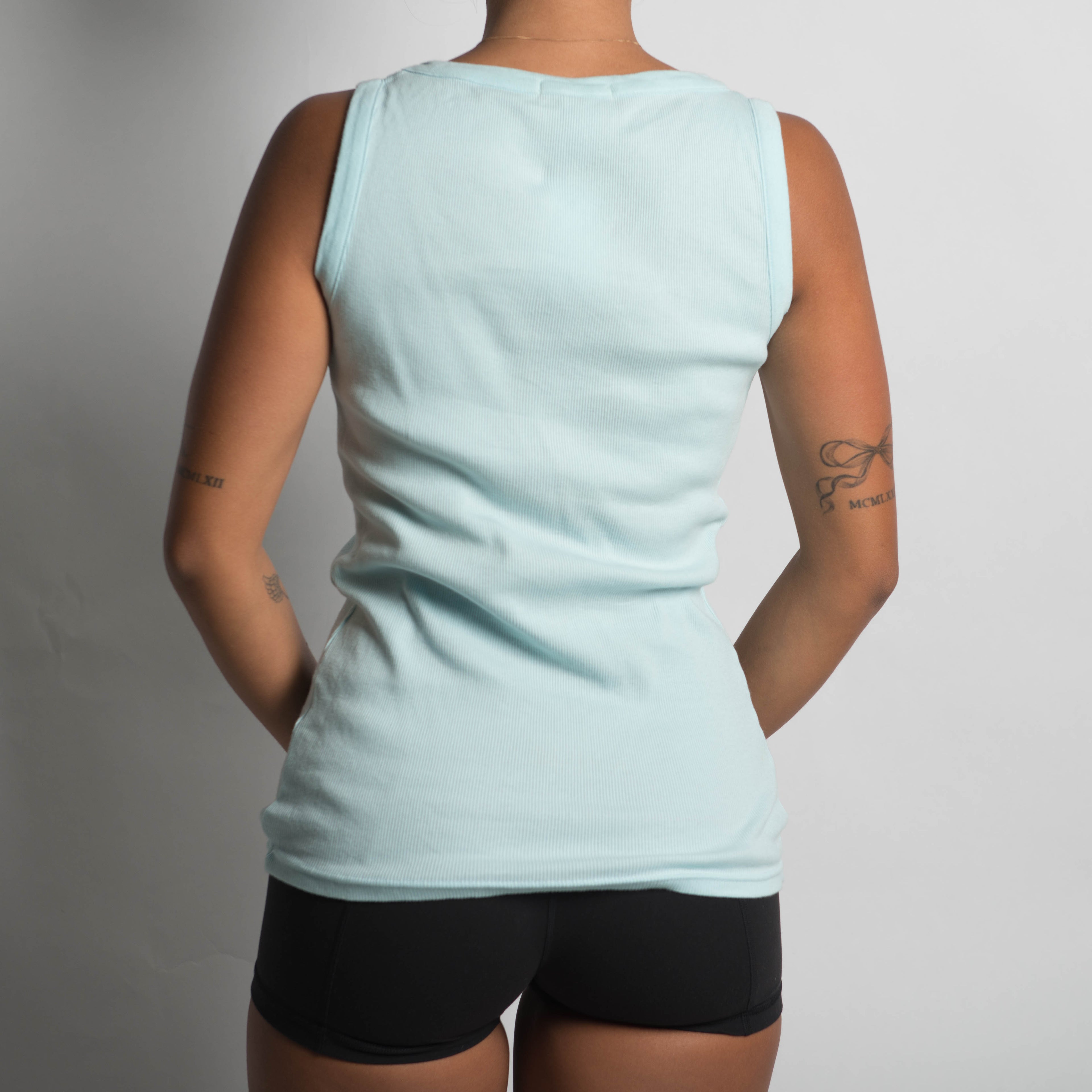 LIGHT BLUE ACTIVE TANK TOP