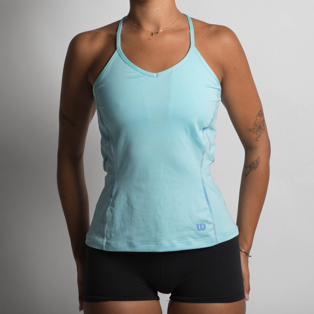 BLUE ACTIVE TANK TOP