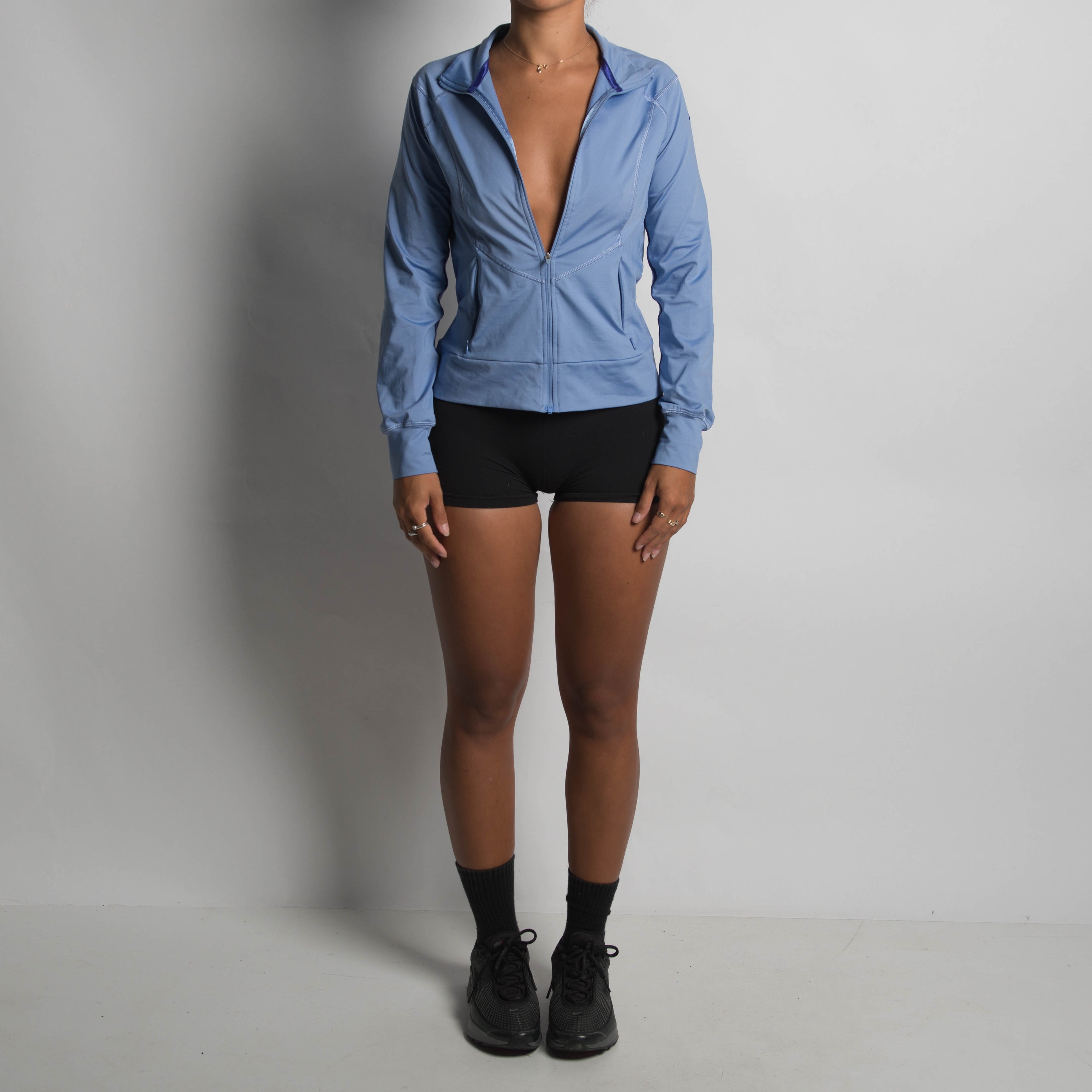 PERIWINKLE ZIP JACKET