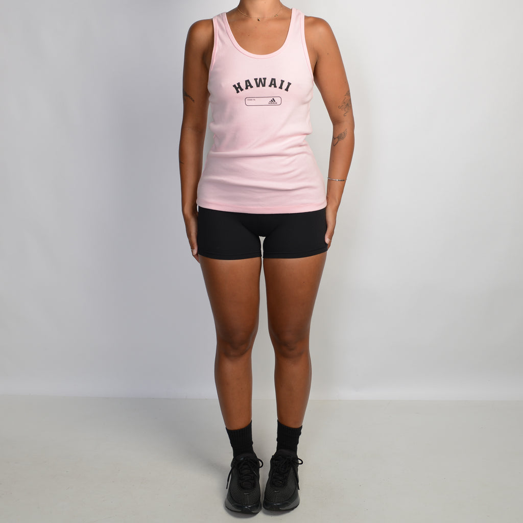 PINK COTTON TANK TOP
