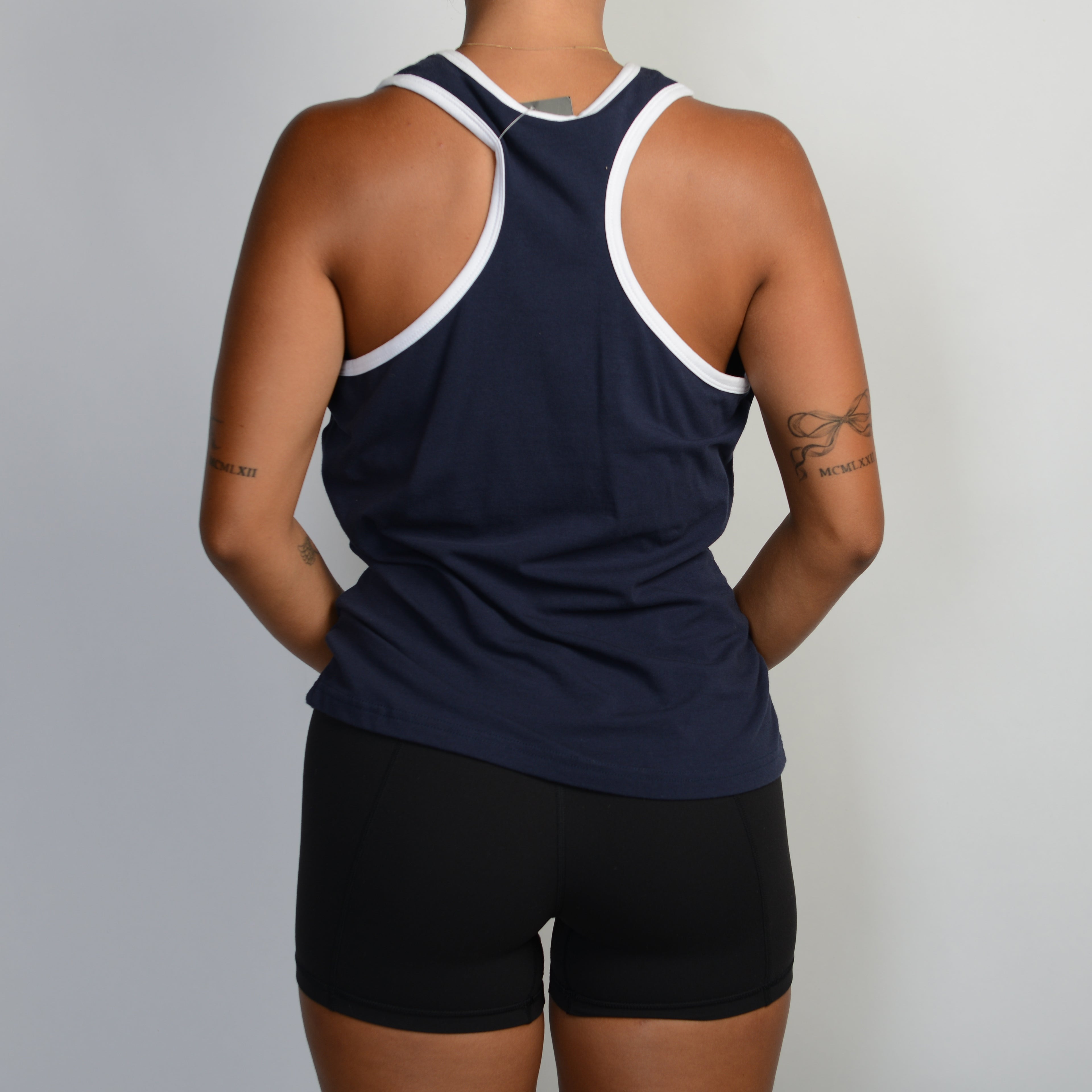 NAVY ACTIVE TANK TOP