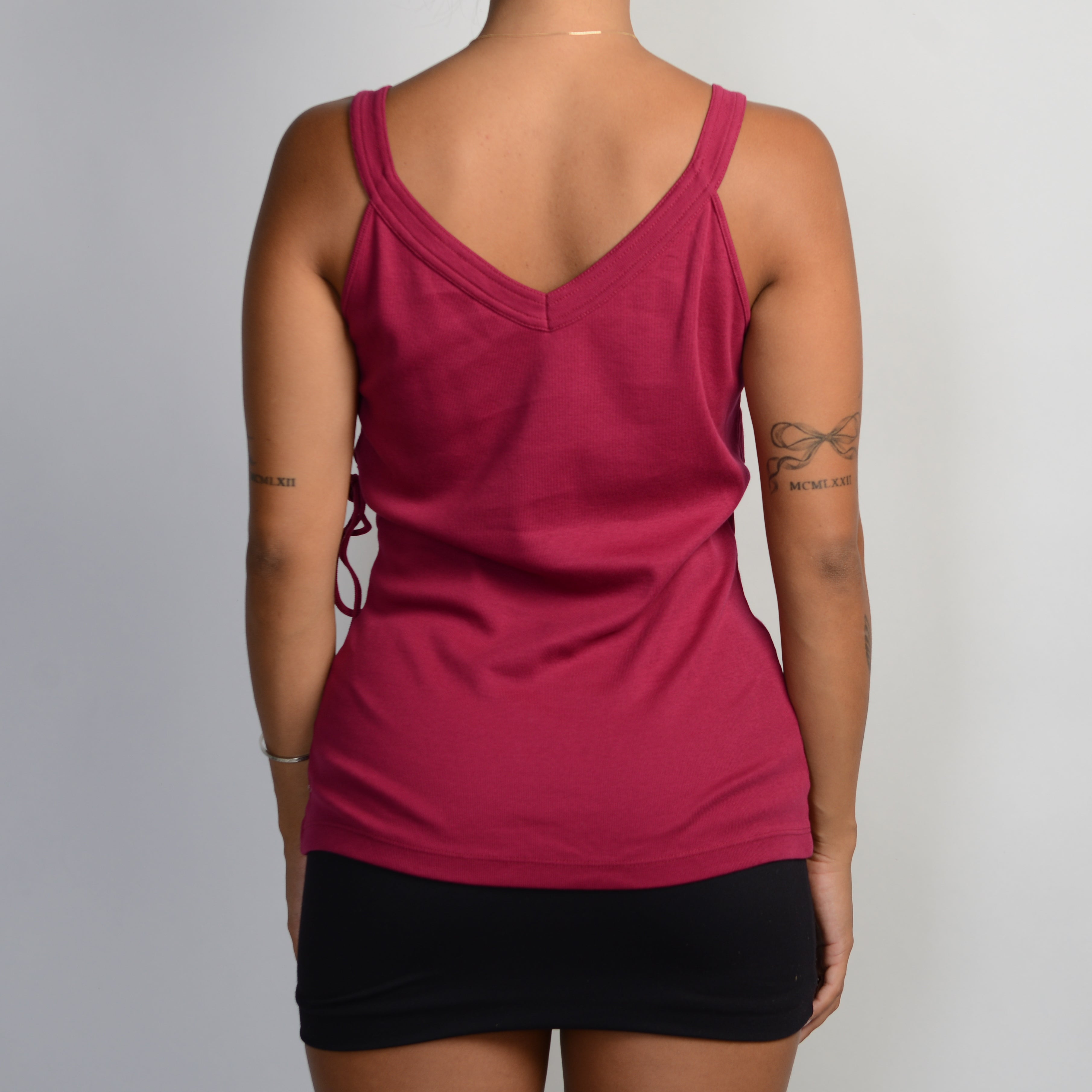 MAGENTA COTTON CAMISOLE