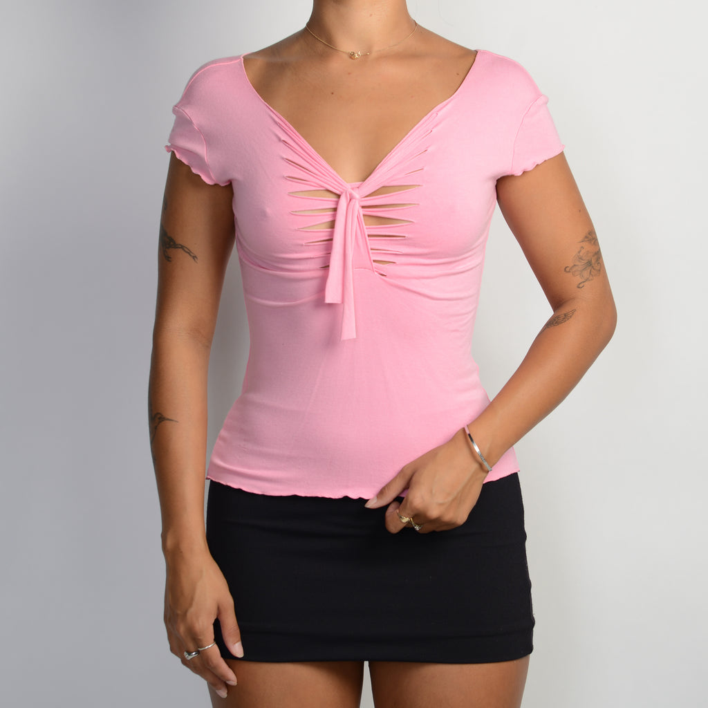 PINK STRETCH TOP