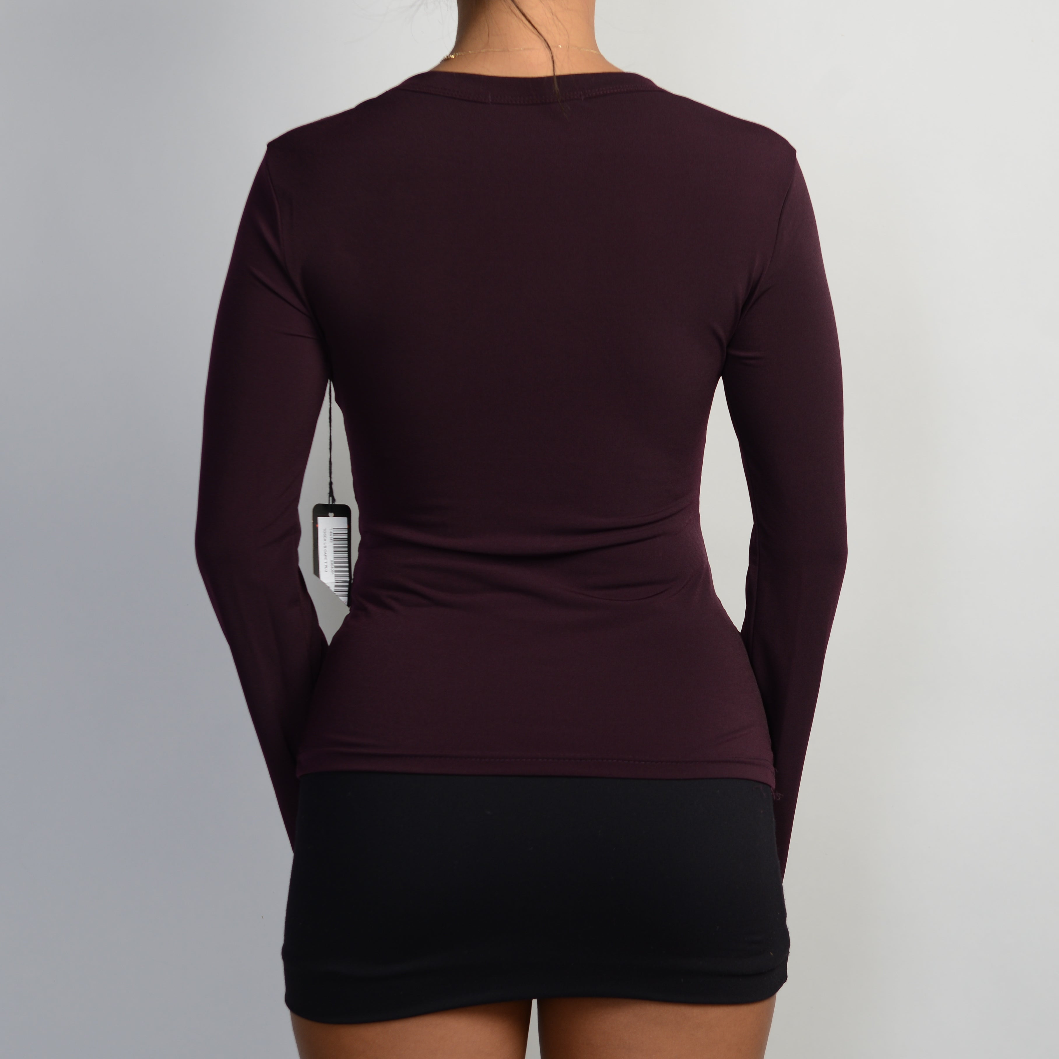 DEEP PURPLE LONG SLEEVE TOP
