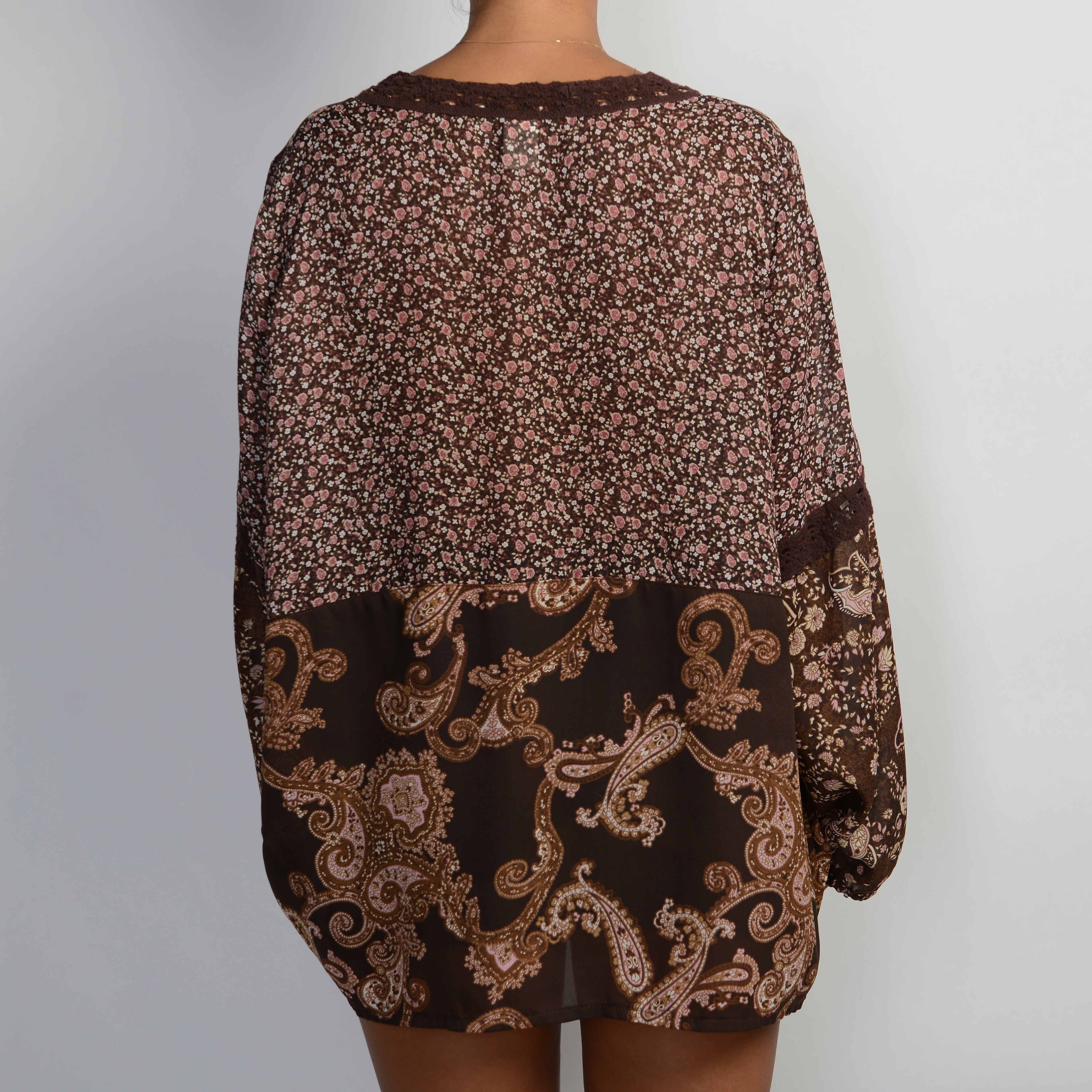 FLORAL PAISLEY BLOUSE