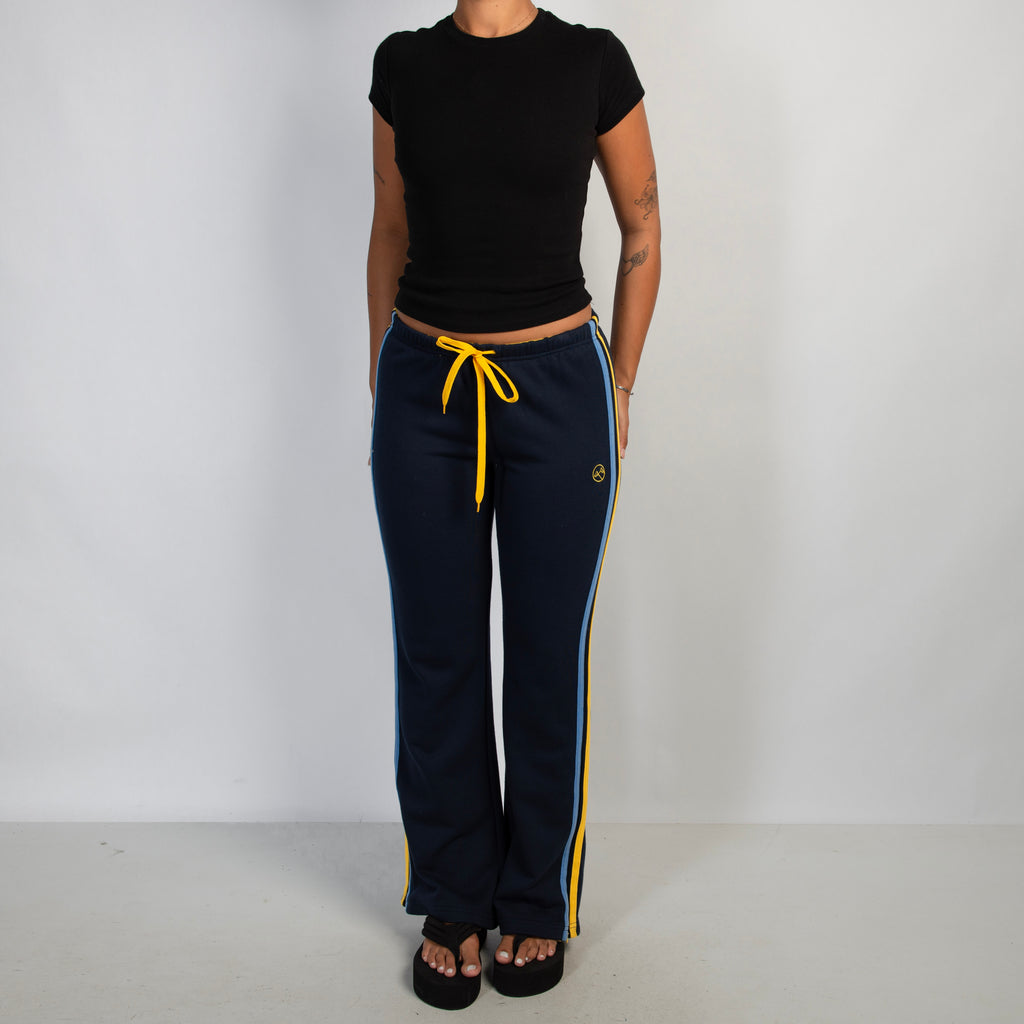 NAVY BOOTLEG LOUNGE PANTS