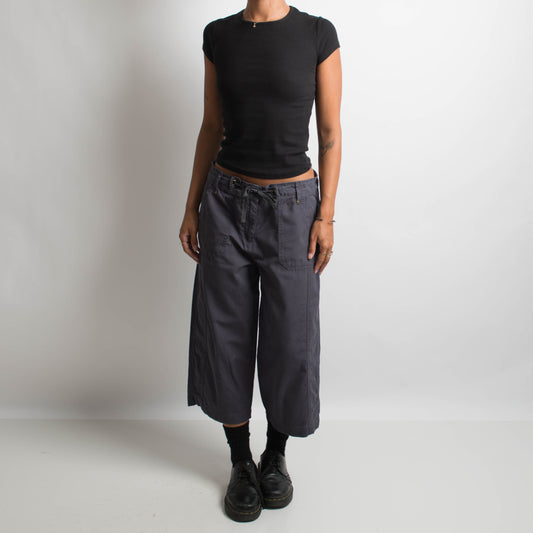 NAVY CARGO 3/4 PANTS