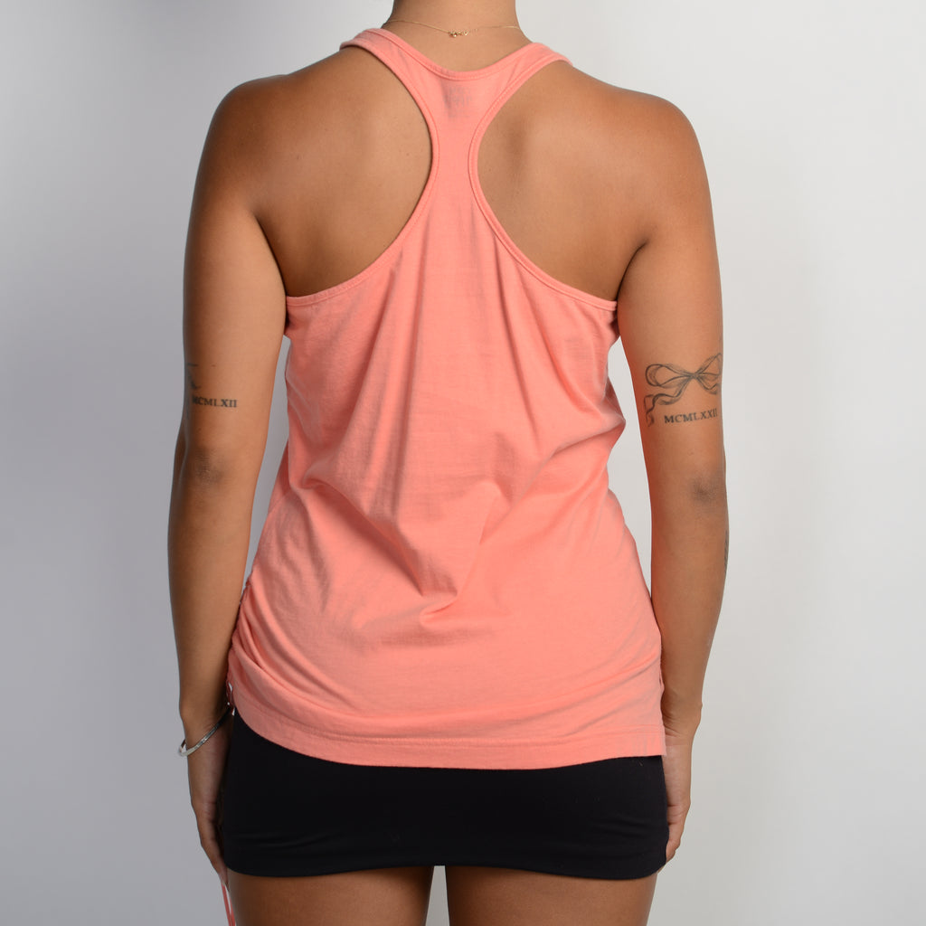 PINK RACERBACK TANK TOP