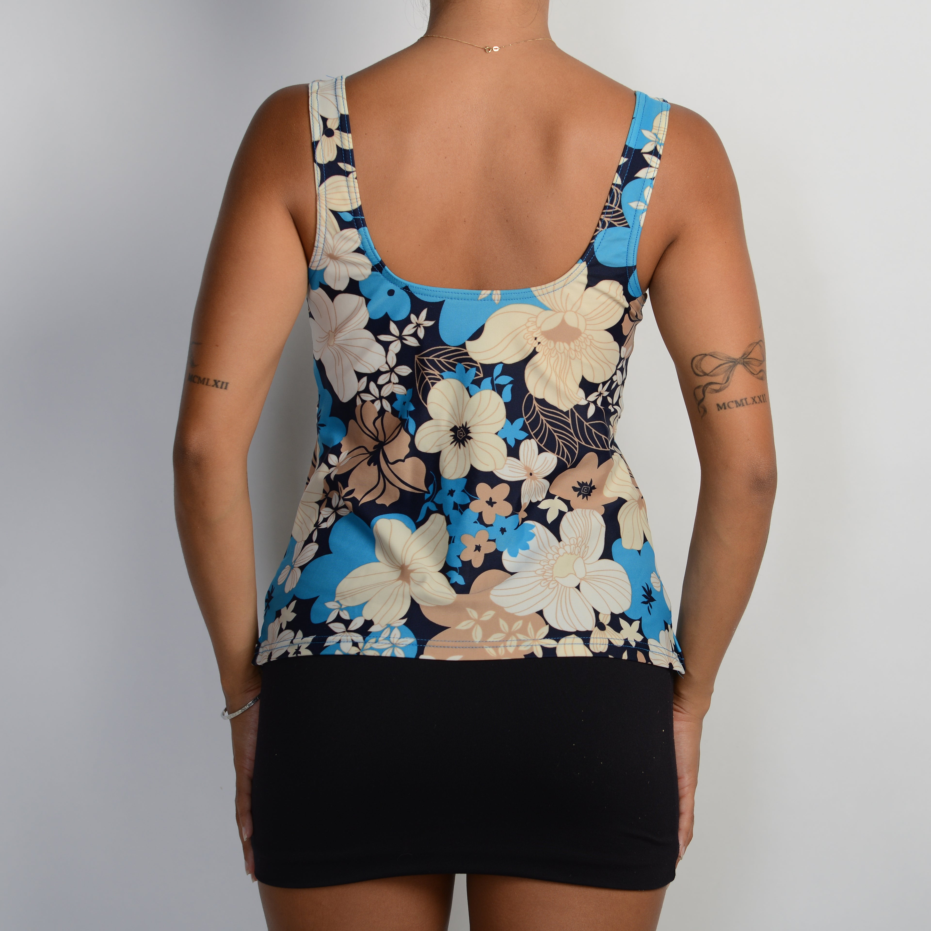 FLORAL TANKINI TOP