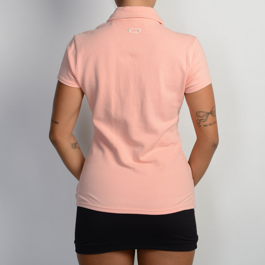 PEACH POLO SHIRT